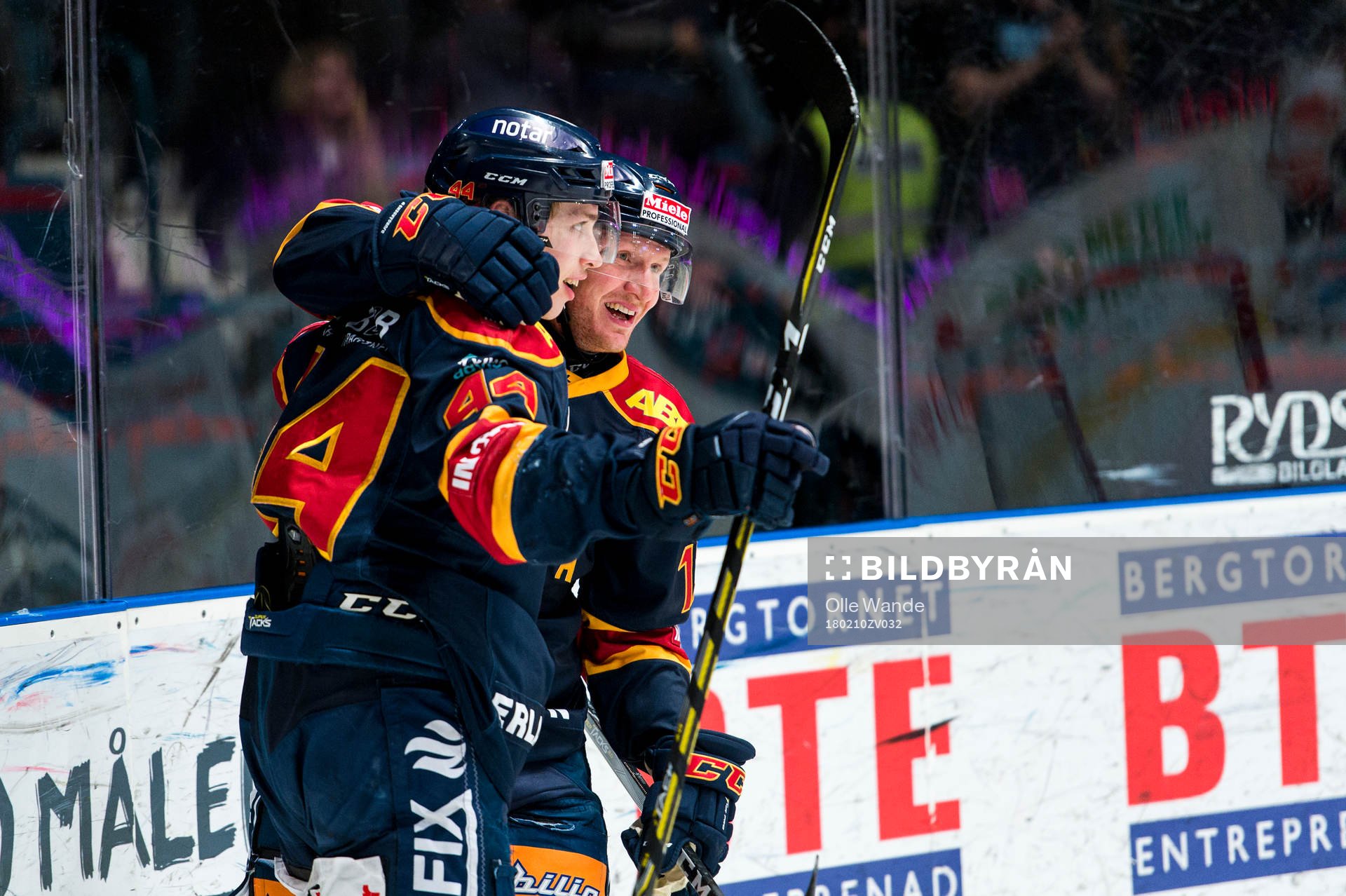 Djurgårdens Lukas Vejdemo jublar