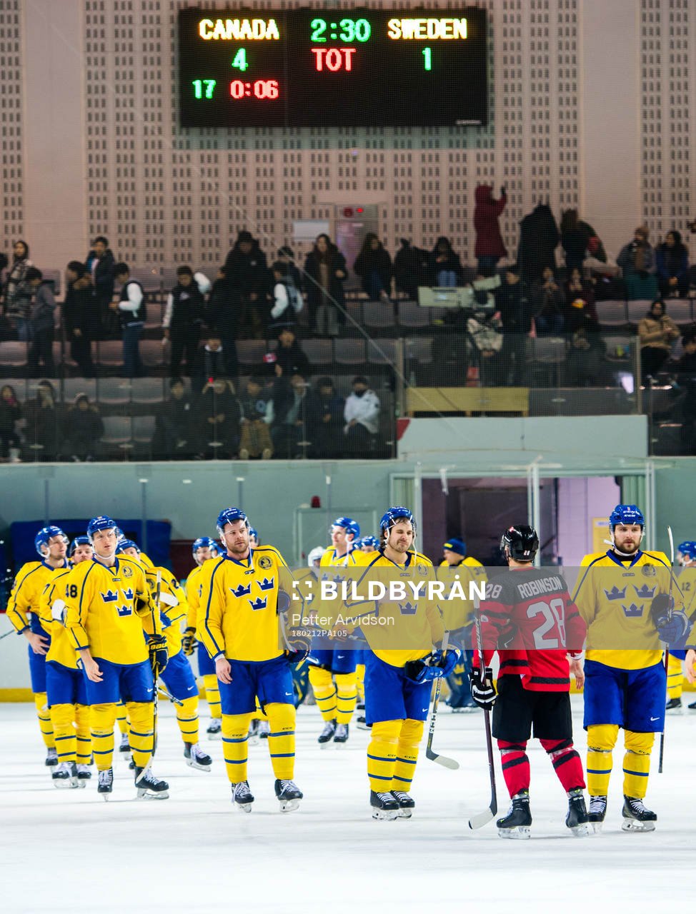 Patrik Hersley and Johan Fransson of Sweden