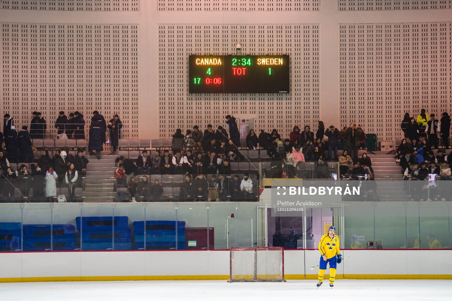 Johan Fransson of Sweden looks dejected