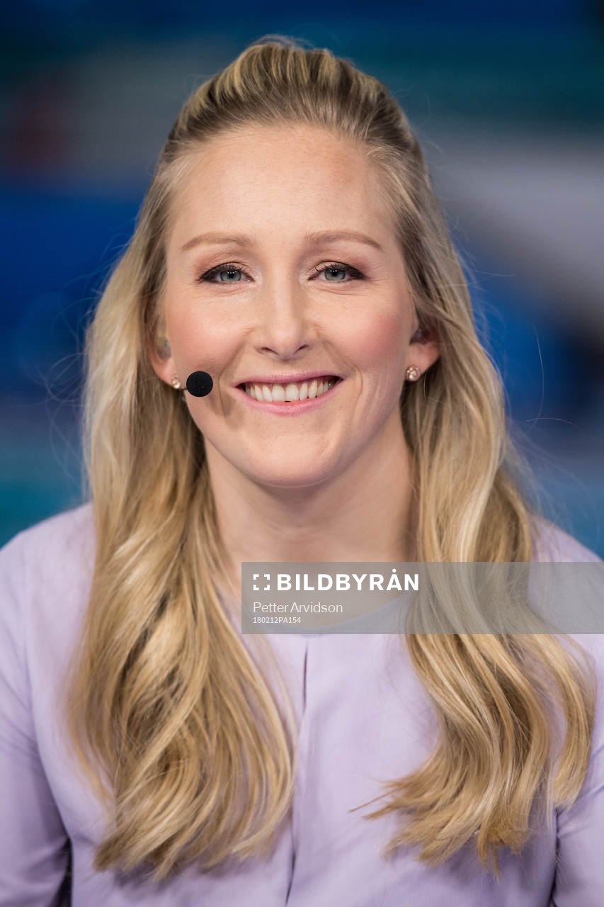 Ice Hockey expert Kim Martin at Eurosport / Discovery