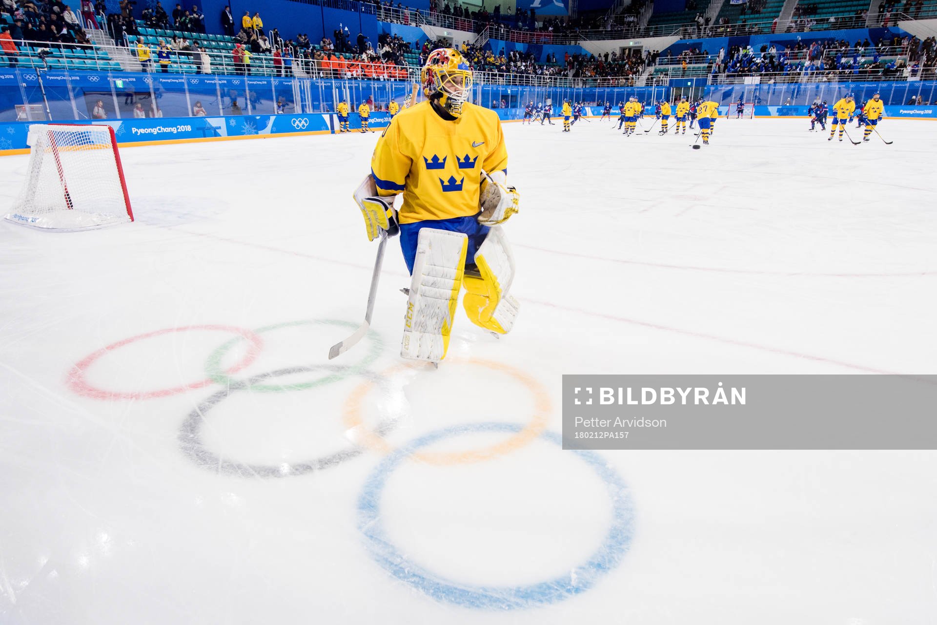 Goaltender Minatsu Murase of Sweden