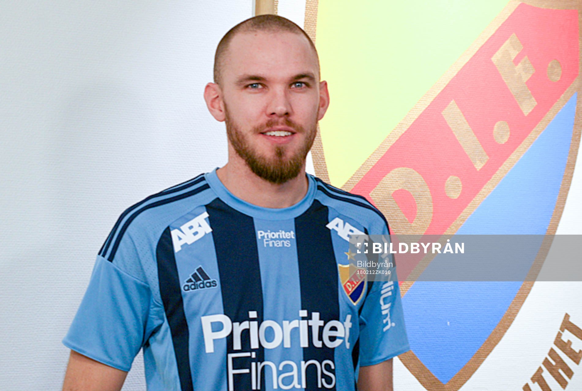 I denna handout-bild från Djurgårdens IF Fotboll  ses