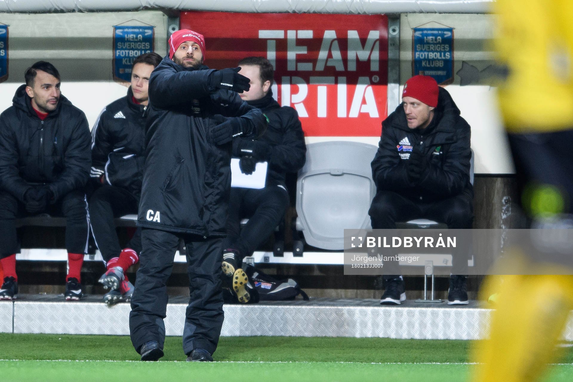 Skövdes tränare Charbel Abraham