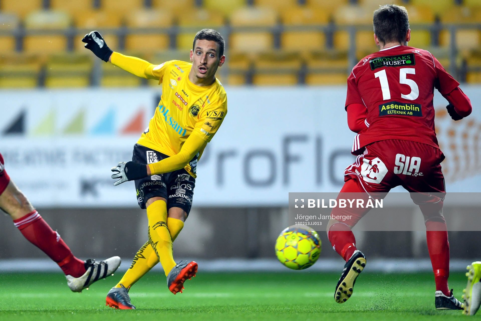 Elfsborgs Arian Kabashi gör 1-0