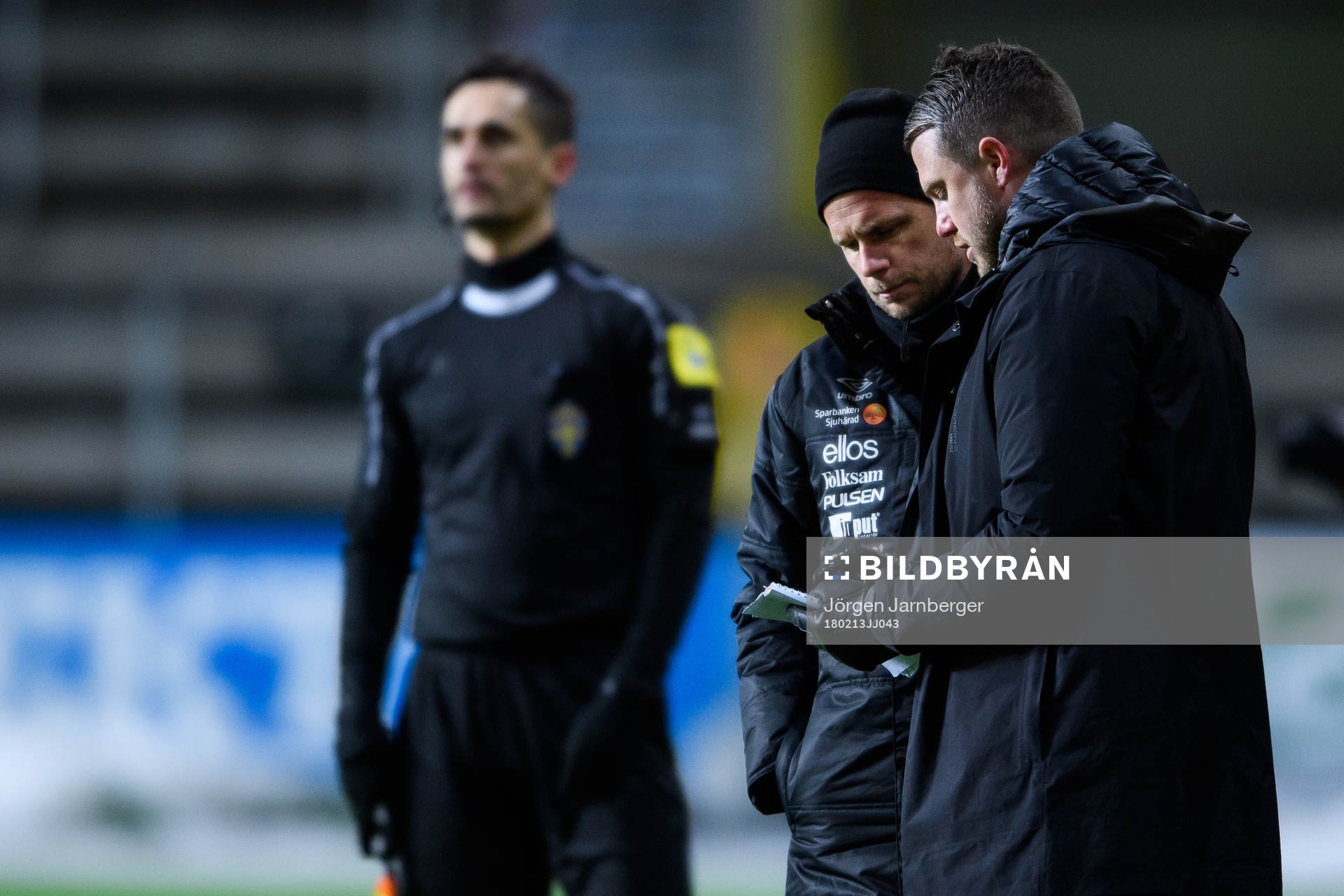 Elfsborgs manager Jimmy Thelin och assisterande tränare