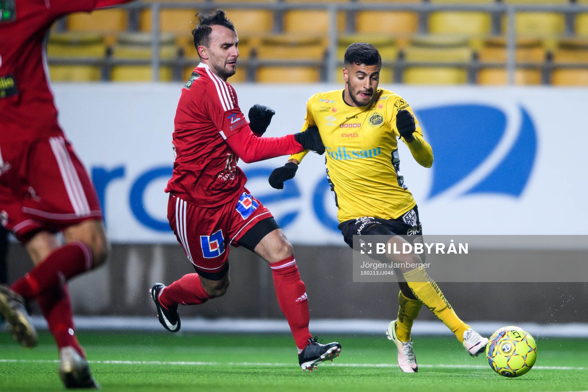 Skövdes Albrim Demalijaj och Elfsborgs Rami Kaib