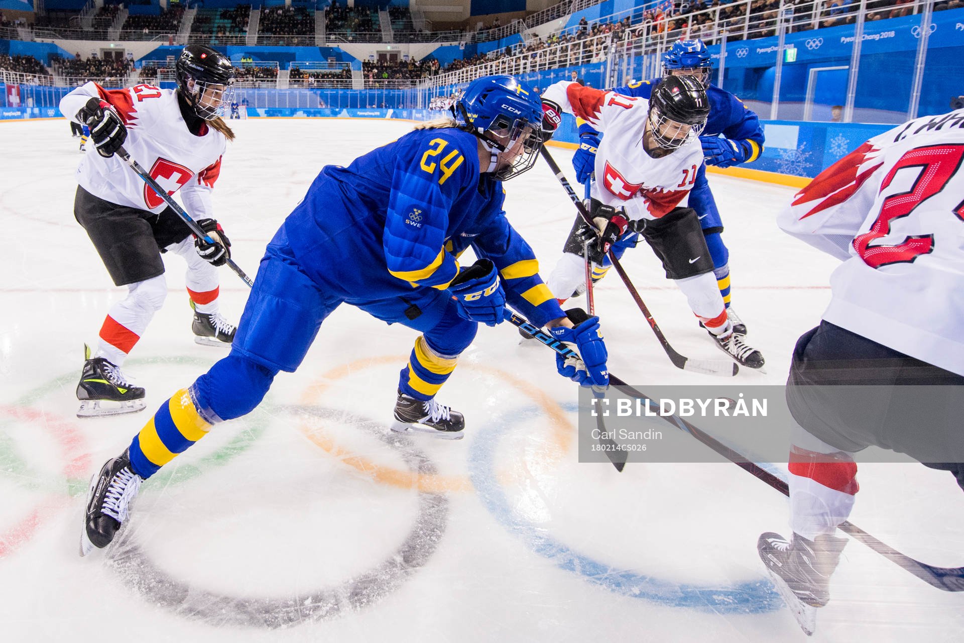 Erika Grahm of Sweden and Sabrina Zollinger of Switzerland