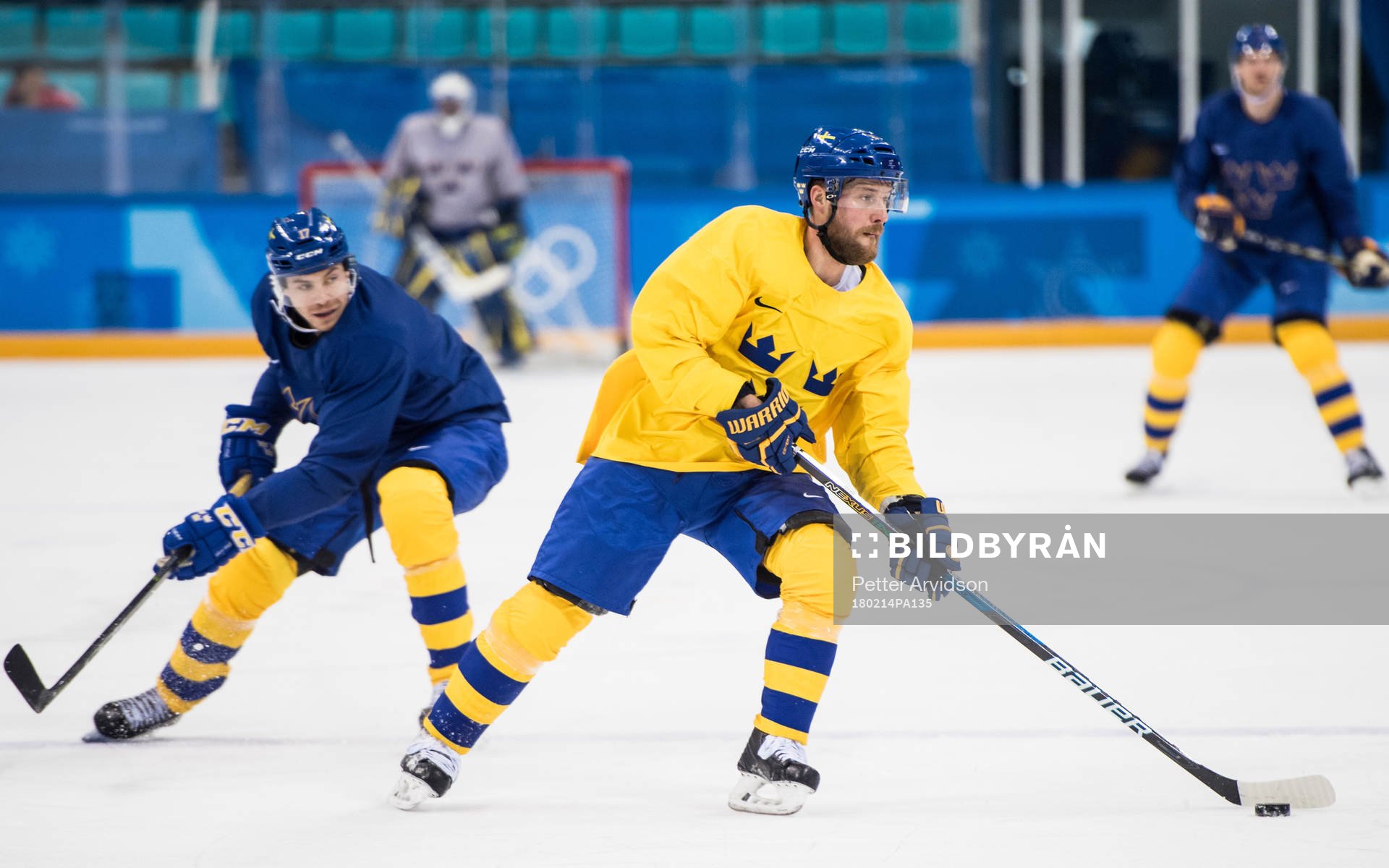 Linus Omark of Sweden and Pär Lindholm of Sweden