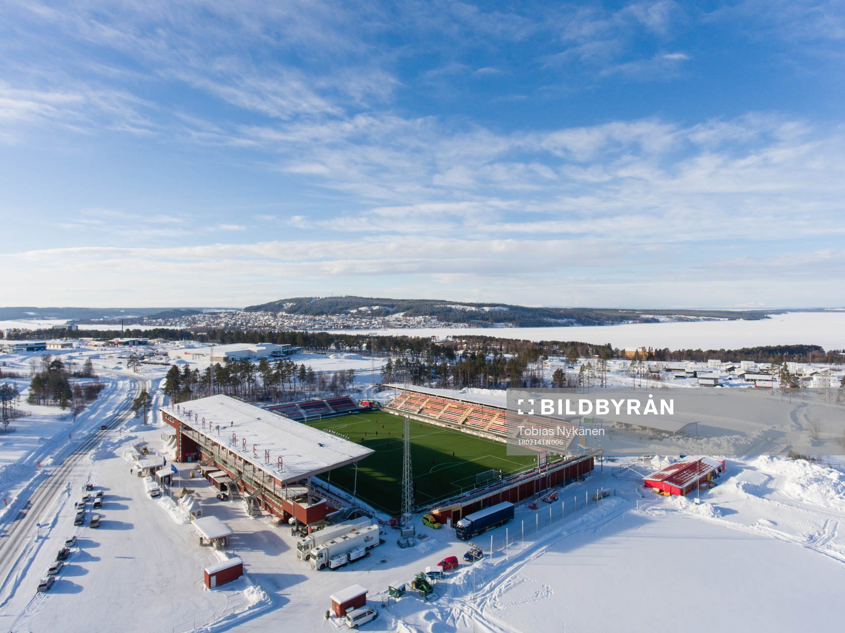 vy över Jämtkraft Arena