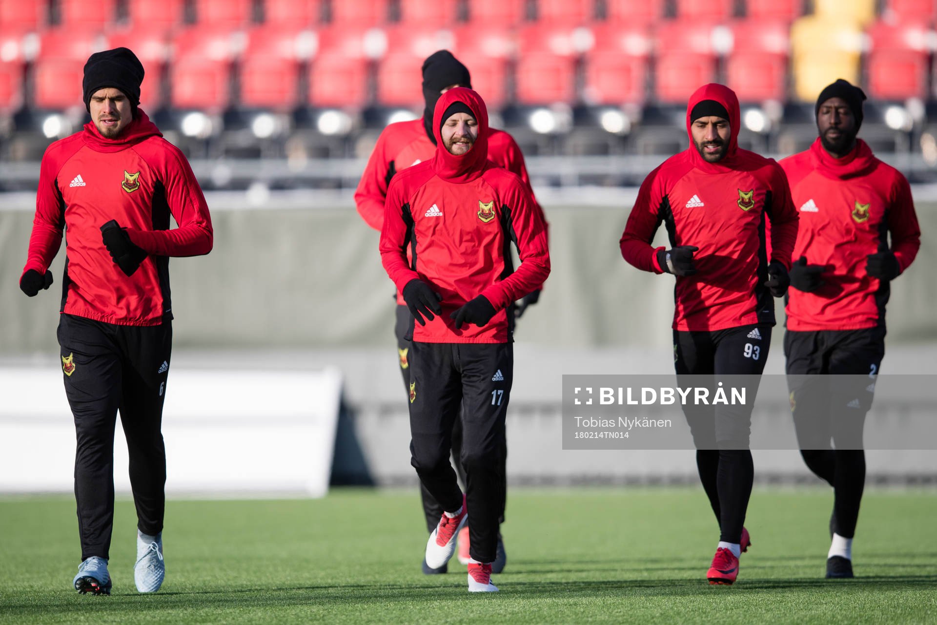 Östersunds Douglas Bergqvist, Curtis Edwards, Saman
