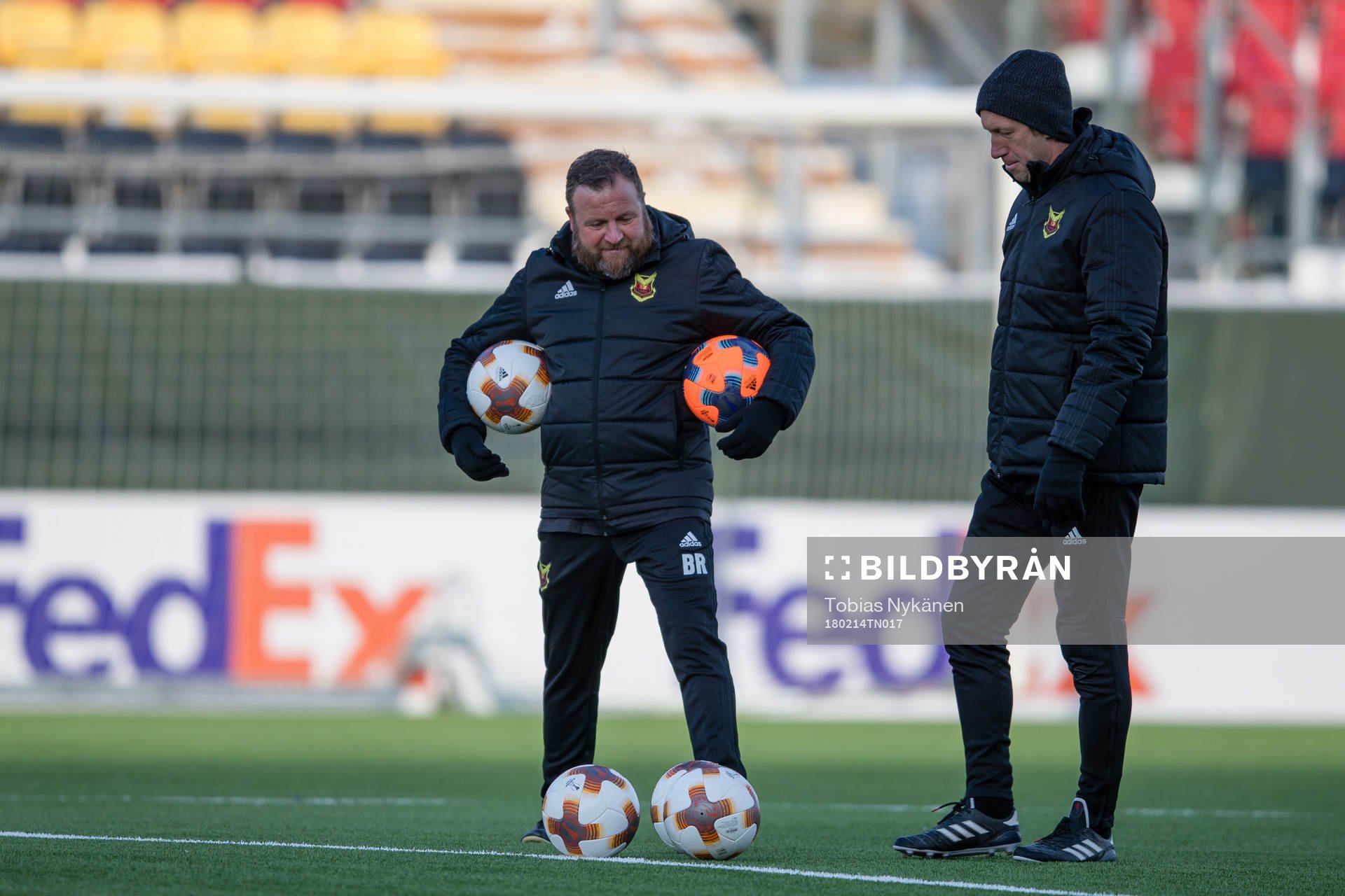Östersunds assisterande tränare Billy Reid och tränare