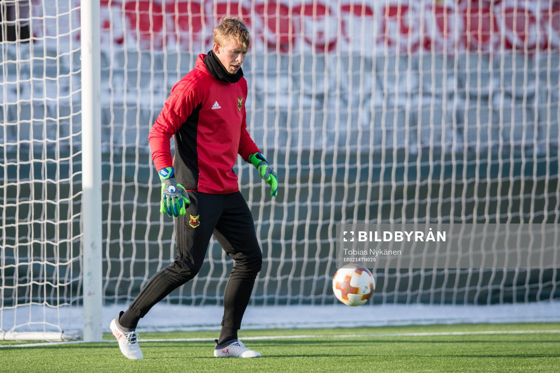Östersunds målvakt Andreas Andersson