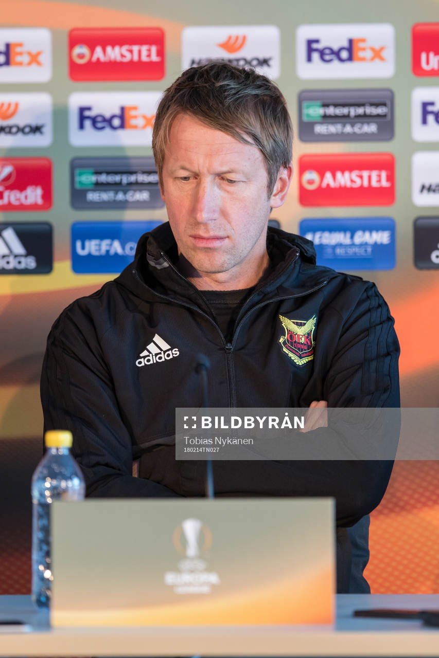 Östersunds tränare Graham Potter
