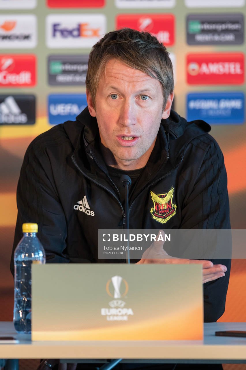 Östersunds tränare Graham Potter