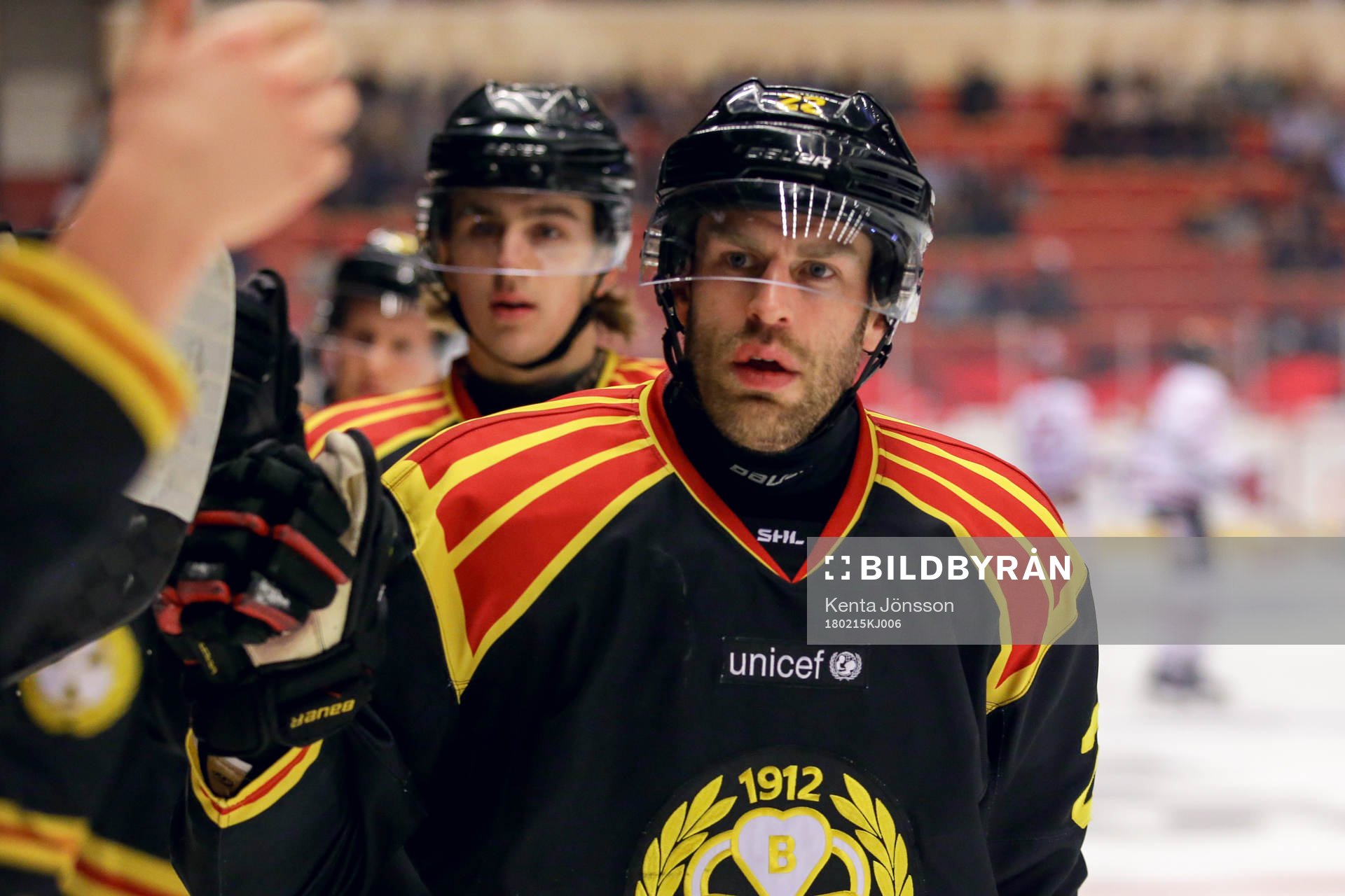 Brynäs Jörgen Sundqvist jublar