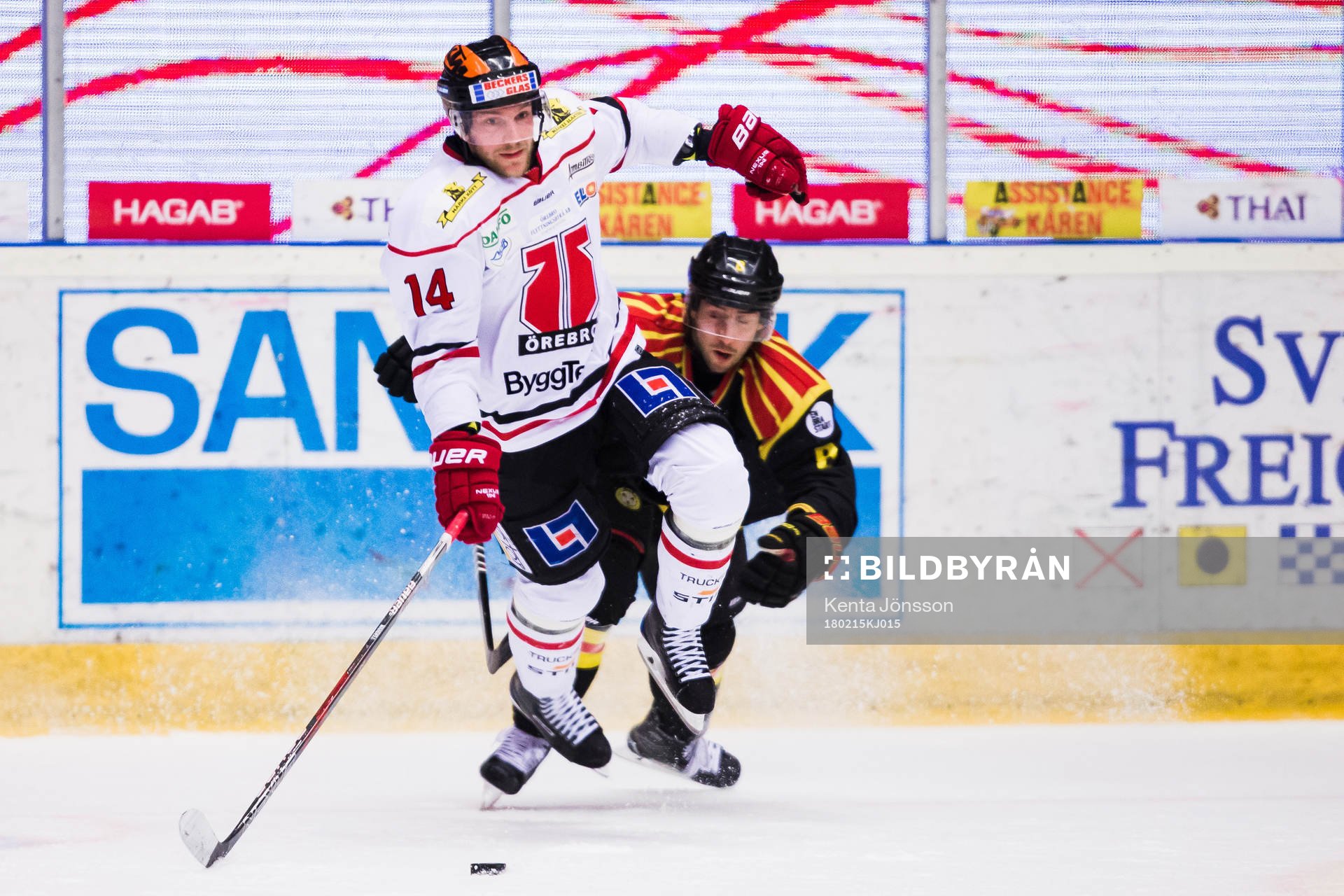 Örebros Tom Wandell och Brynäs Aaron Palushaj