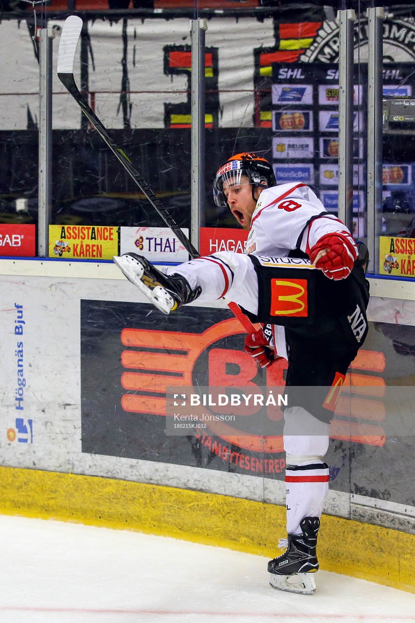 Örebros Tyson Spink jublar