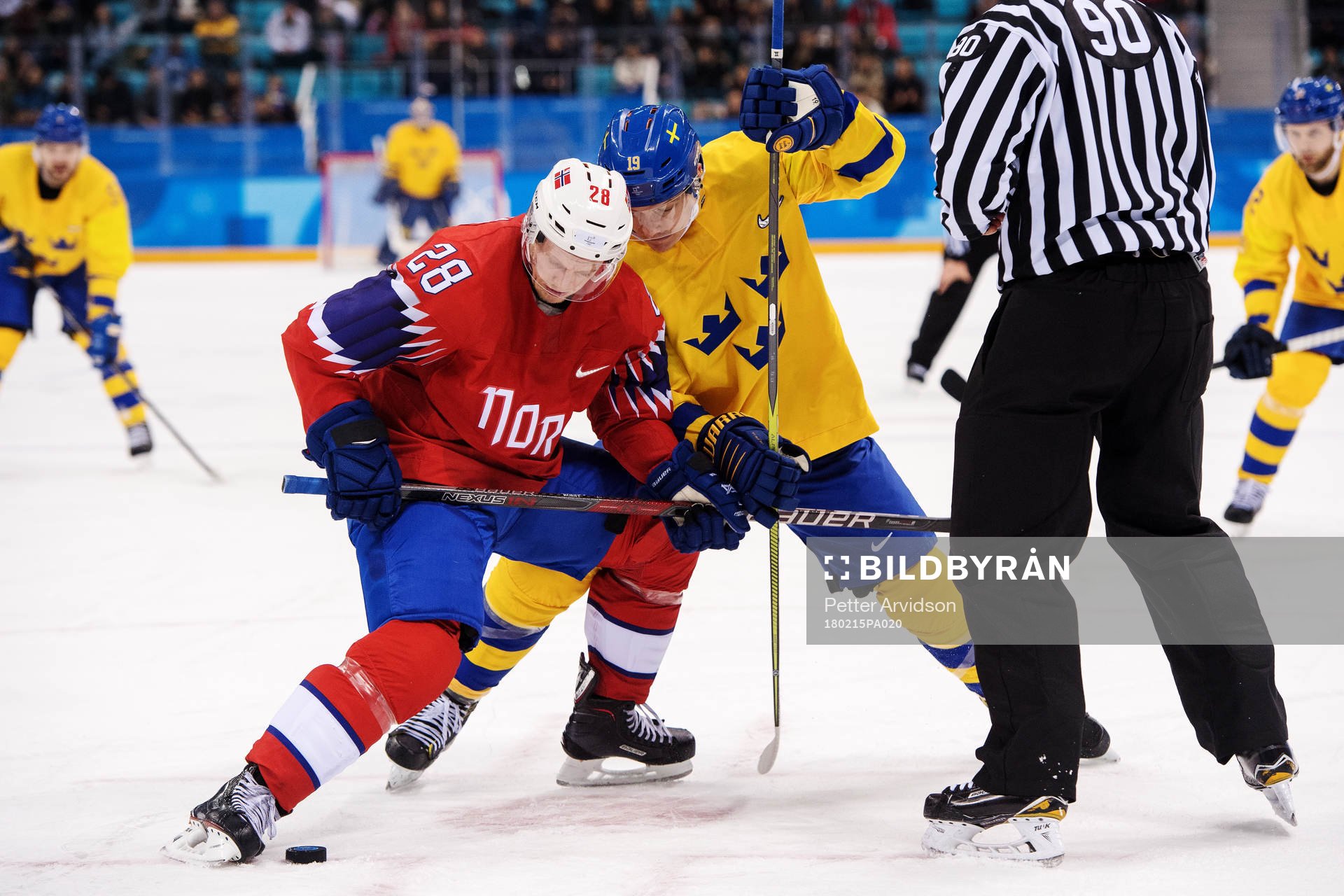 Niklas Roest of Norway and Patrik Zackrisson of Sweden