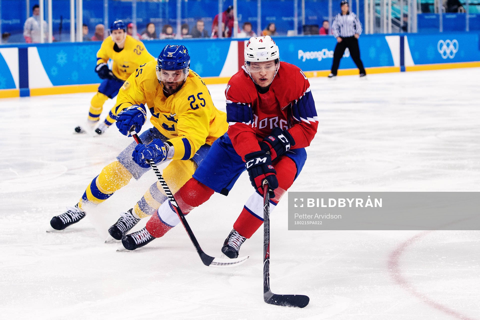 Viktor Stålberg of Sweden and Johannes Johannesen of
