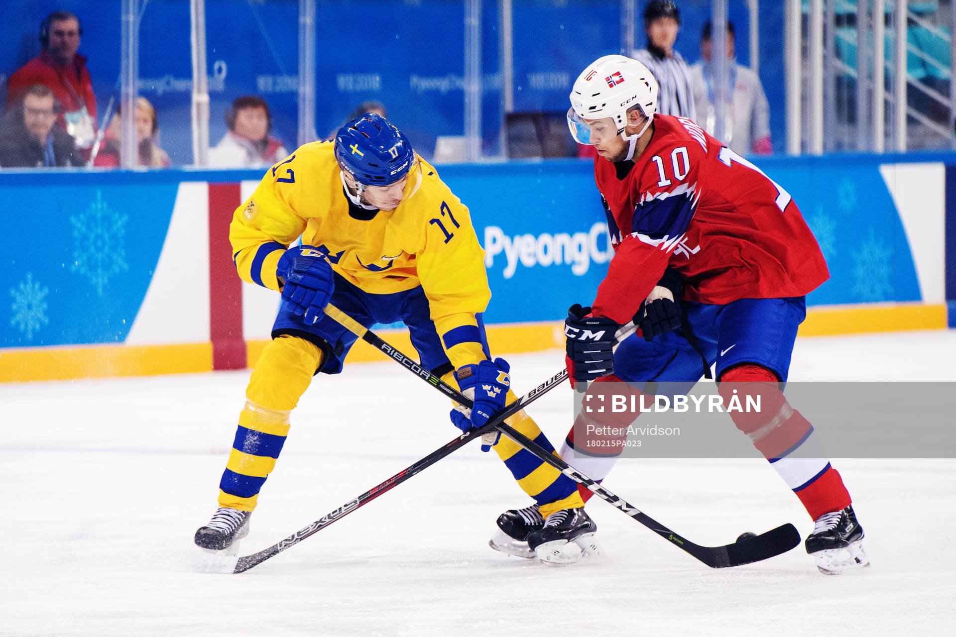 Pär Lindholm of Sweden and Mattias Nørstebø of Norway in