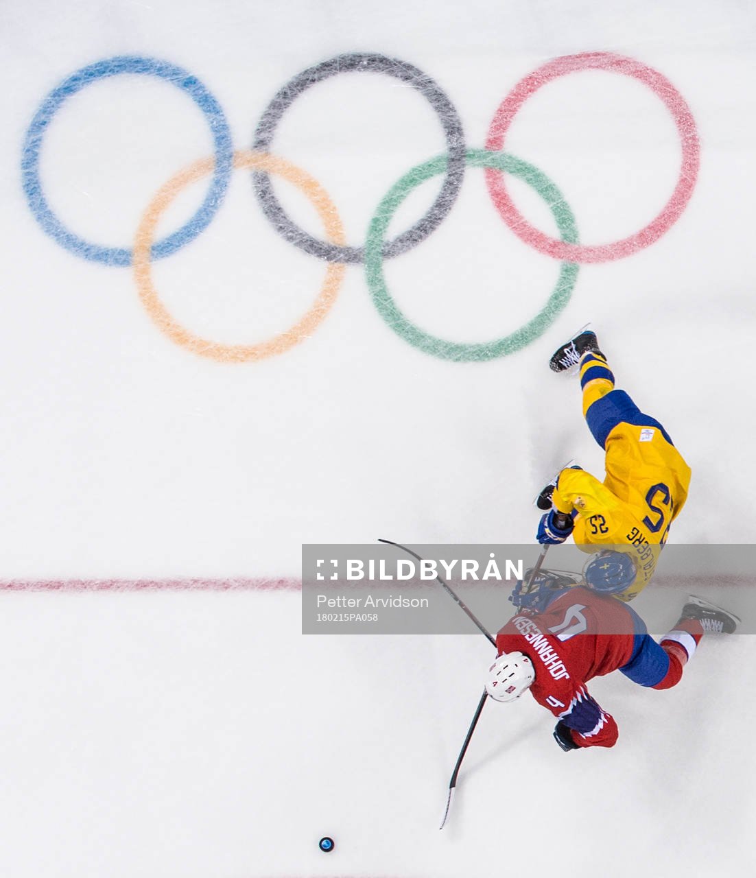 Viktor Stålberg of Sweden in action with Johannes