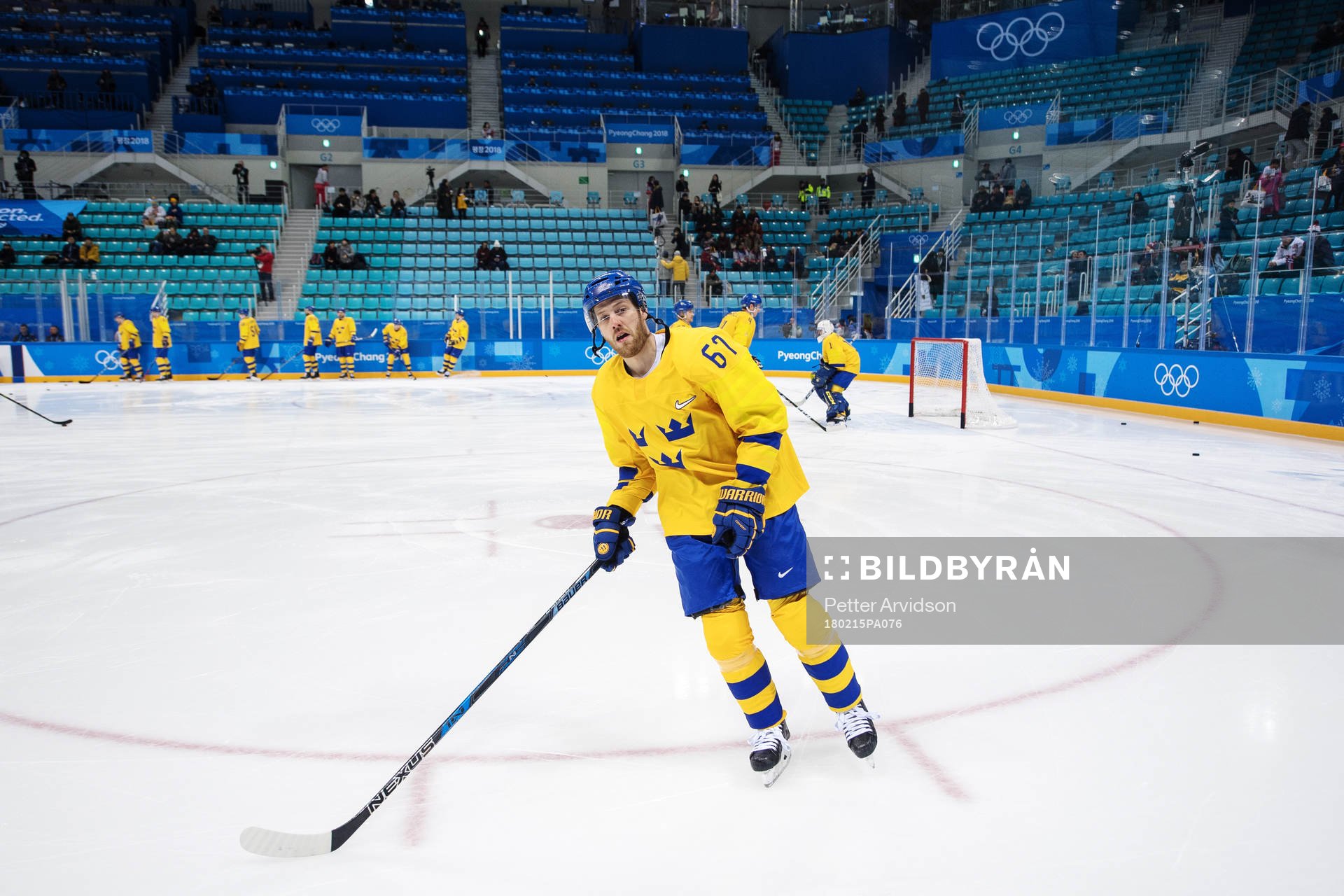 Linus Omark of Sweden
