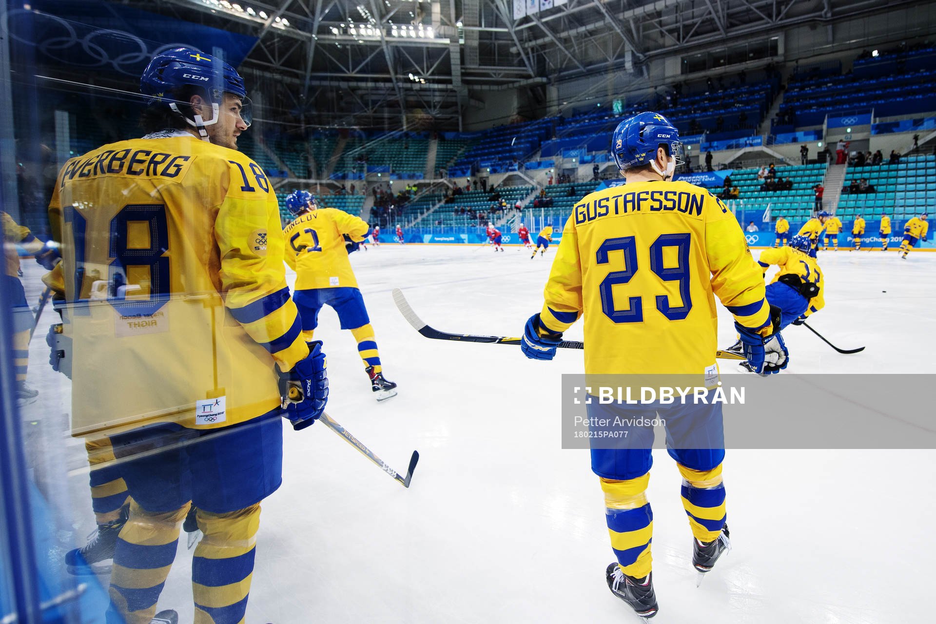 Dennis Everberg of Sweden and Dick Axelsson of Sweden
