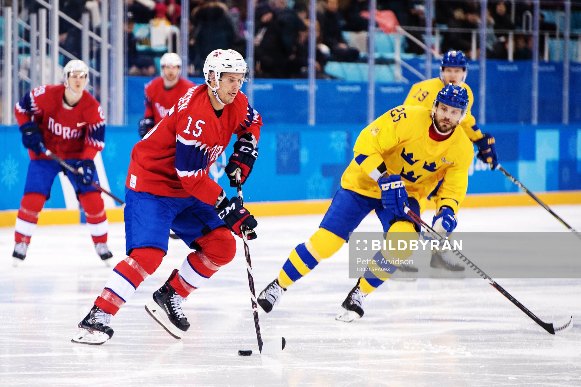 Tommy Kristiansen of Norway against Viktor Stålberg of