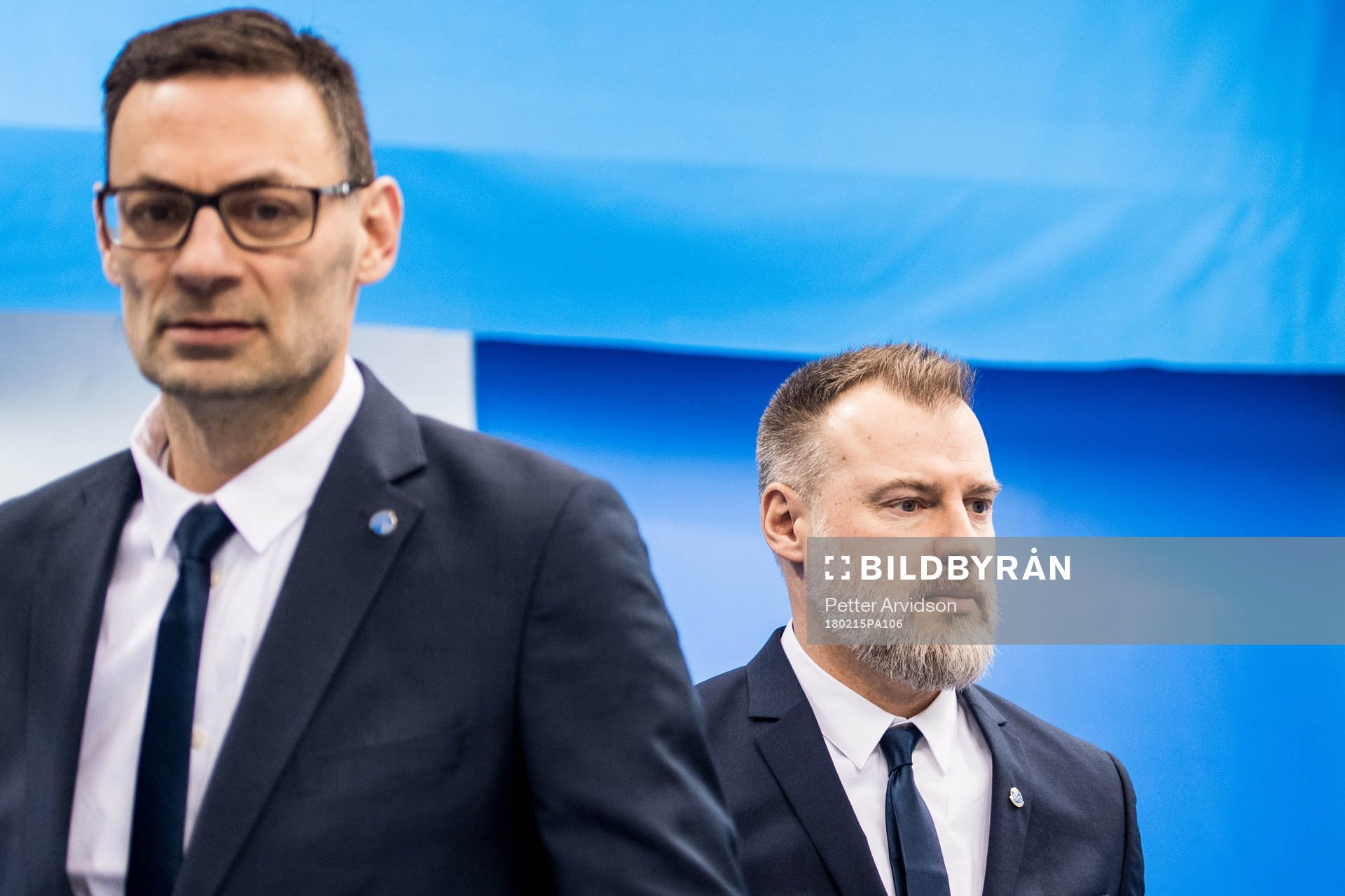 Peter Popovic, assistant coach of Sweden and Rikard