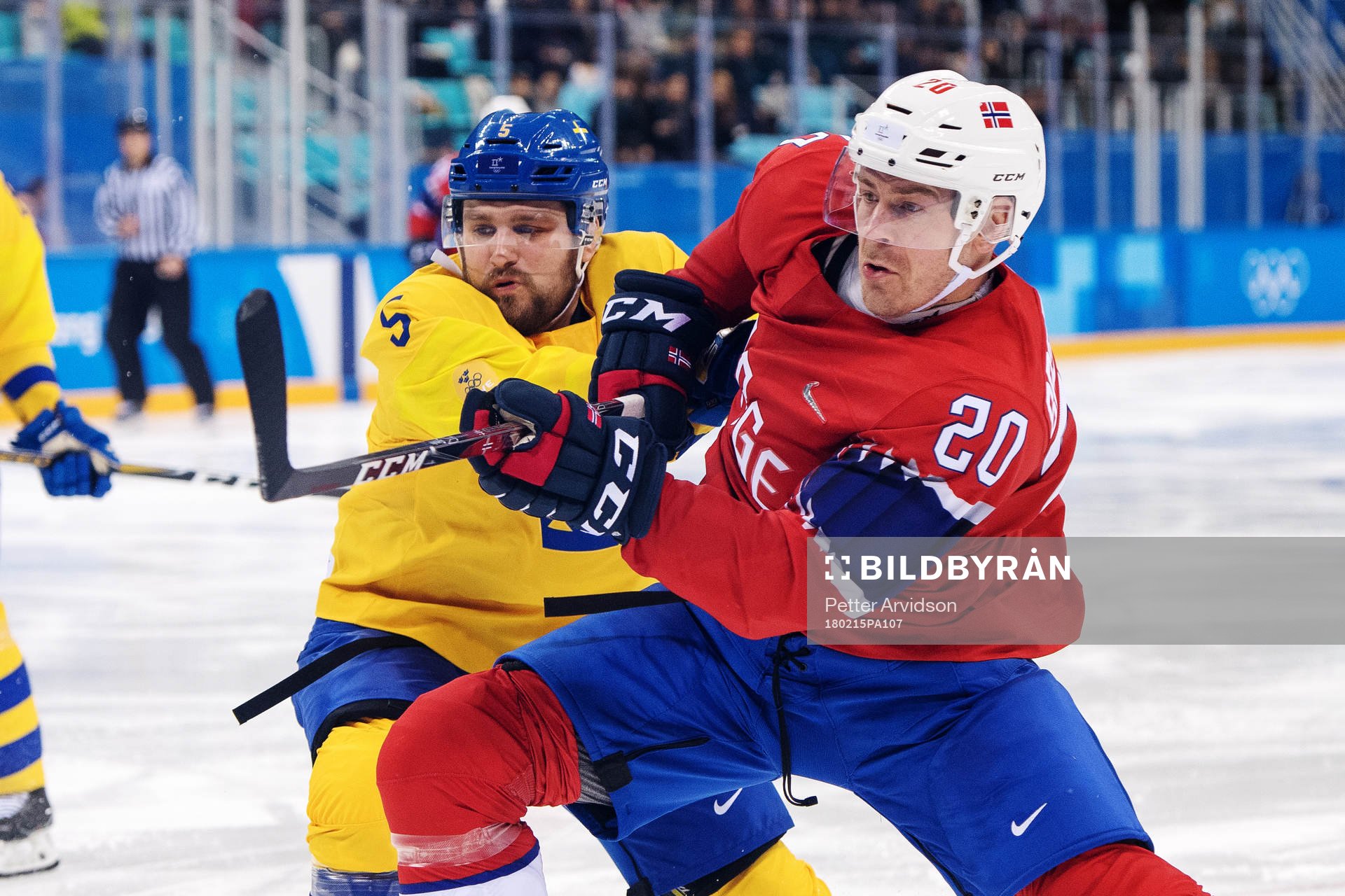 Mikael Wikstrand of Sweden and Anders Bastiansen of Norway