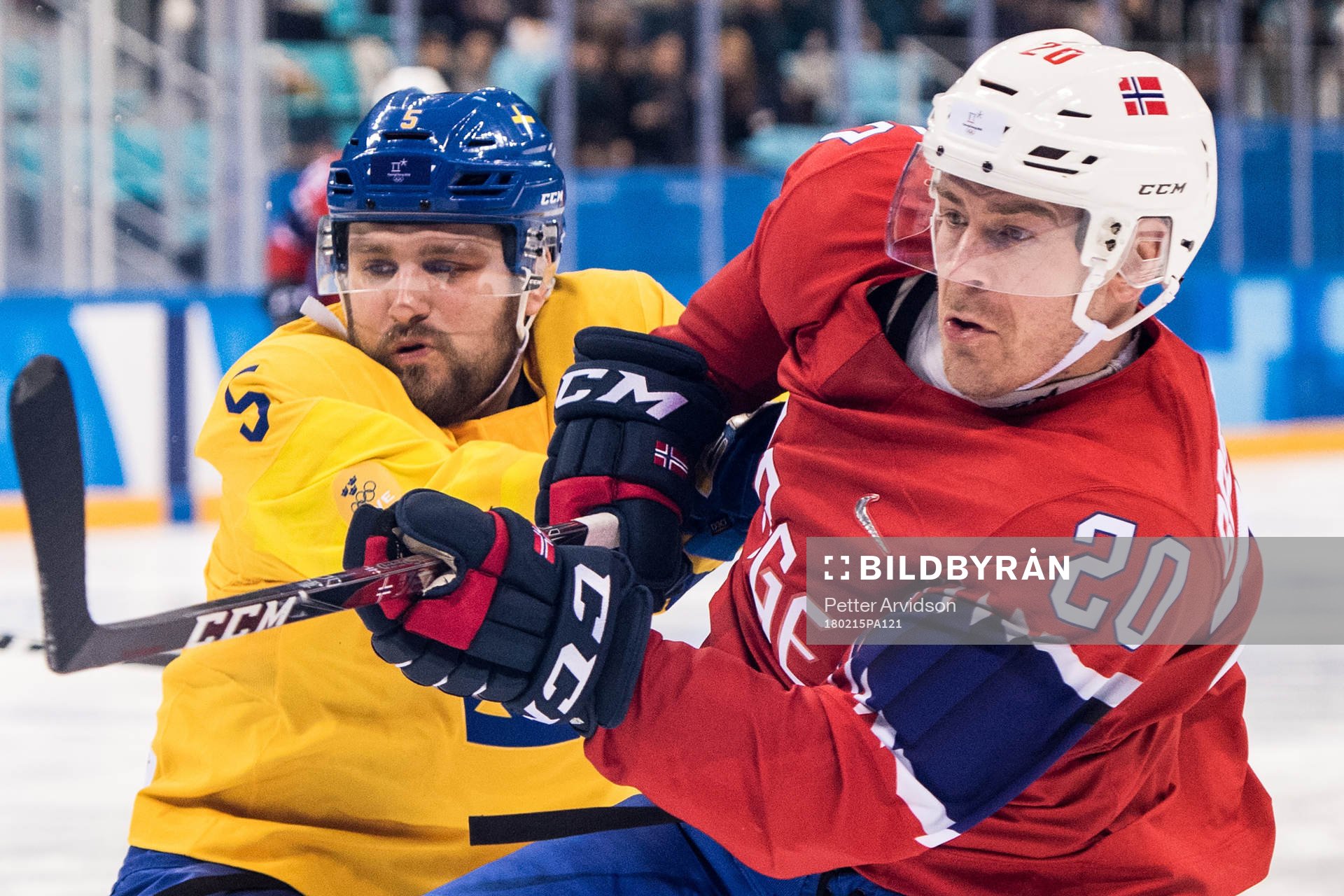 Mikael Wikstrand of Sweden and Anders Bastiansen of Norway