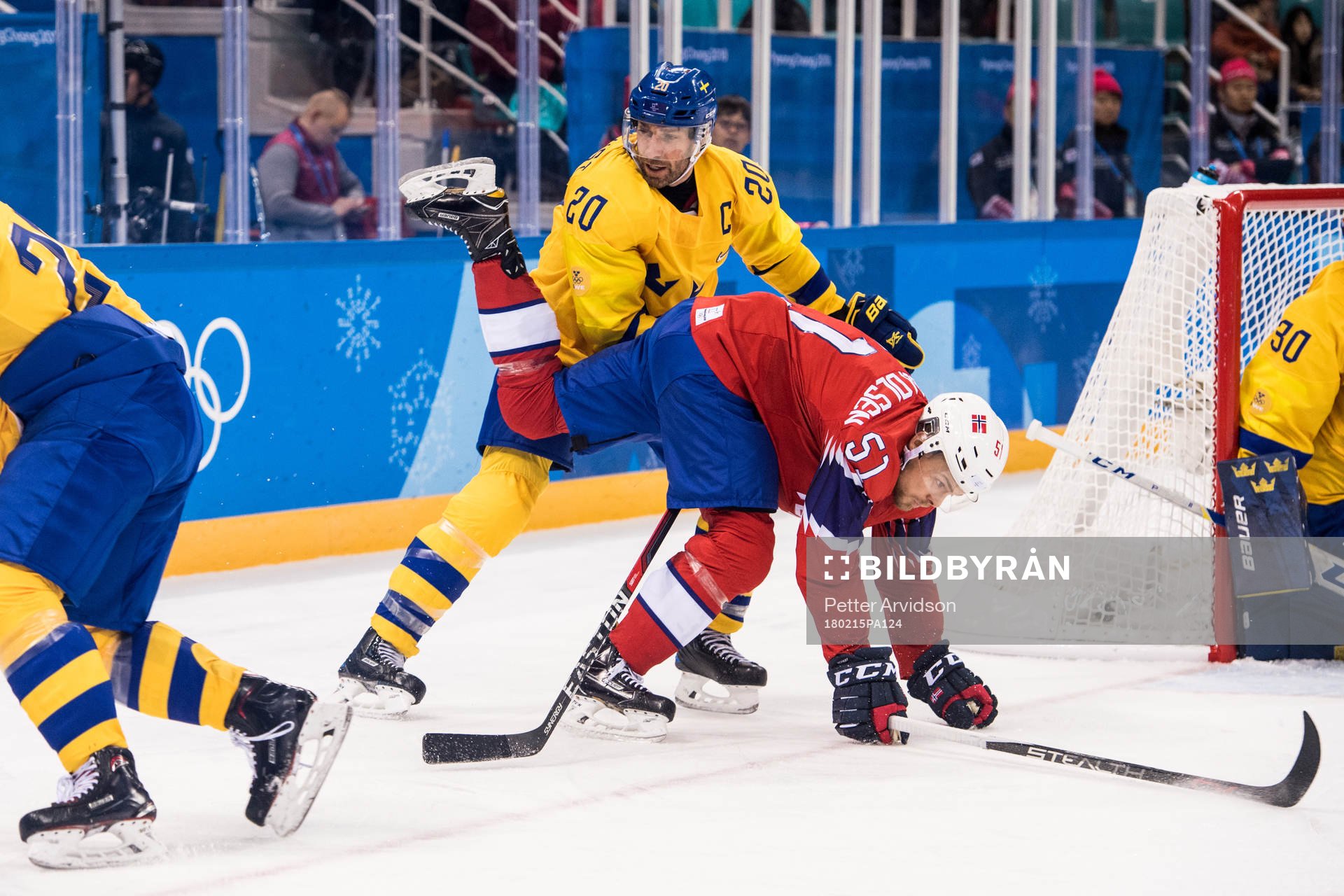 Joel Lundqvist of Sweden and Mats Rosseli Olsen of Norway