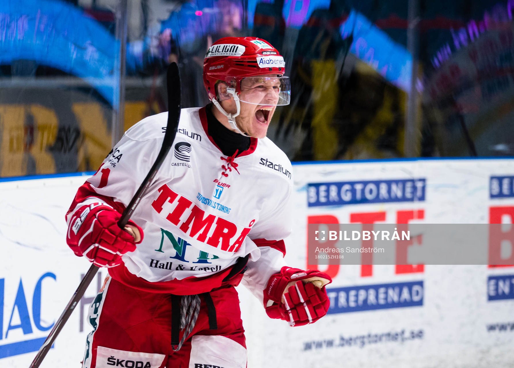 Timrås Johan Johnsson jublar