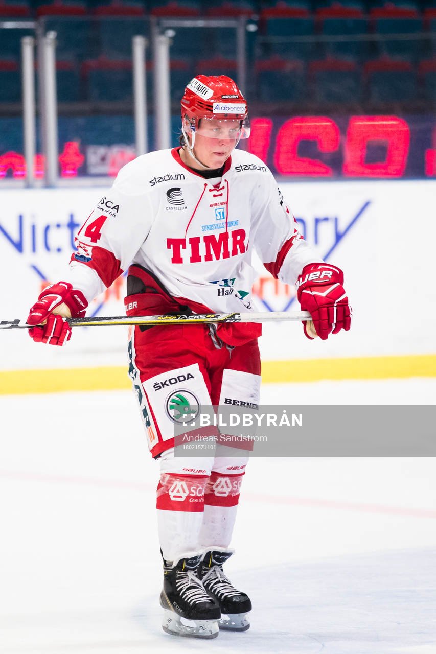 Timrås Fabian Zetterlund deppar