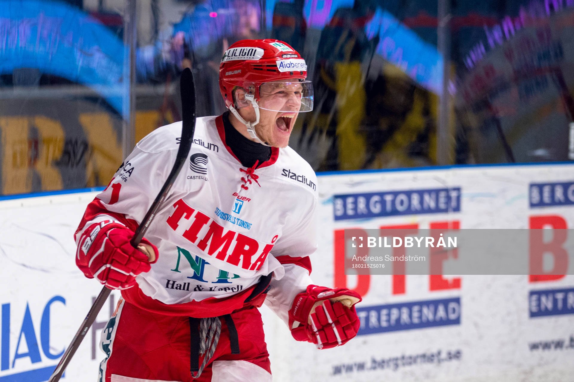 Timrås Johan Johnsson jublar