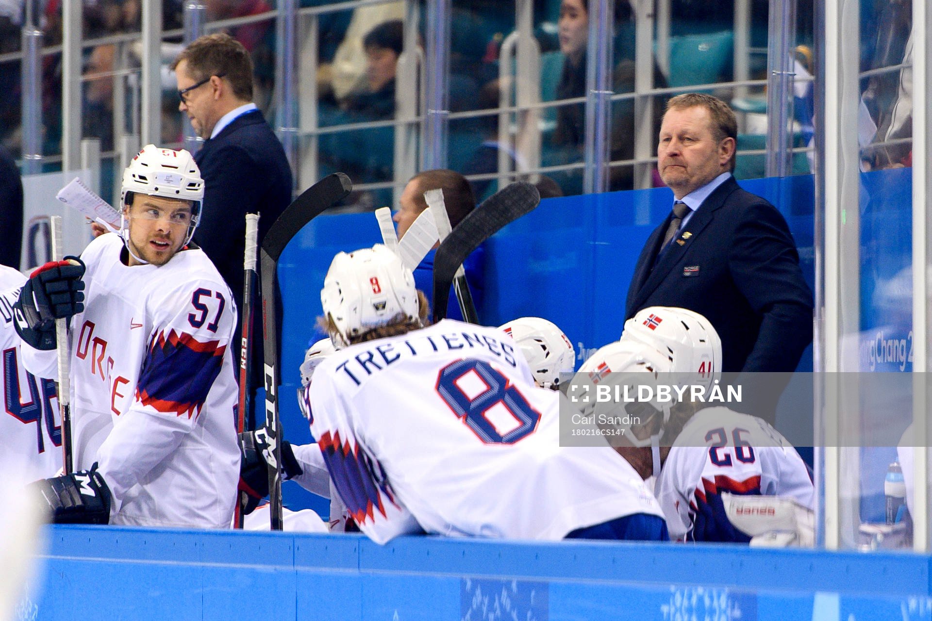 Petter Thoresen, head coach of Norway in the ice hockey