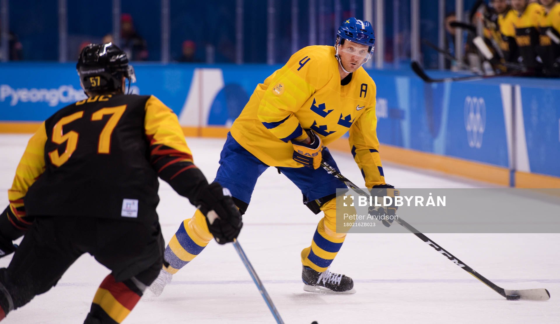 Staffan Kronwall of Sweden
