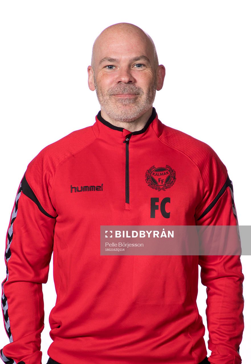 Kalmars fystränare Fredrik Carlen