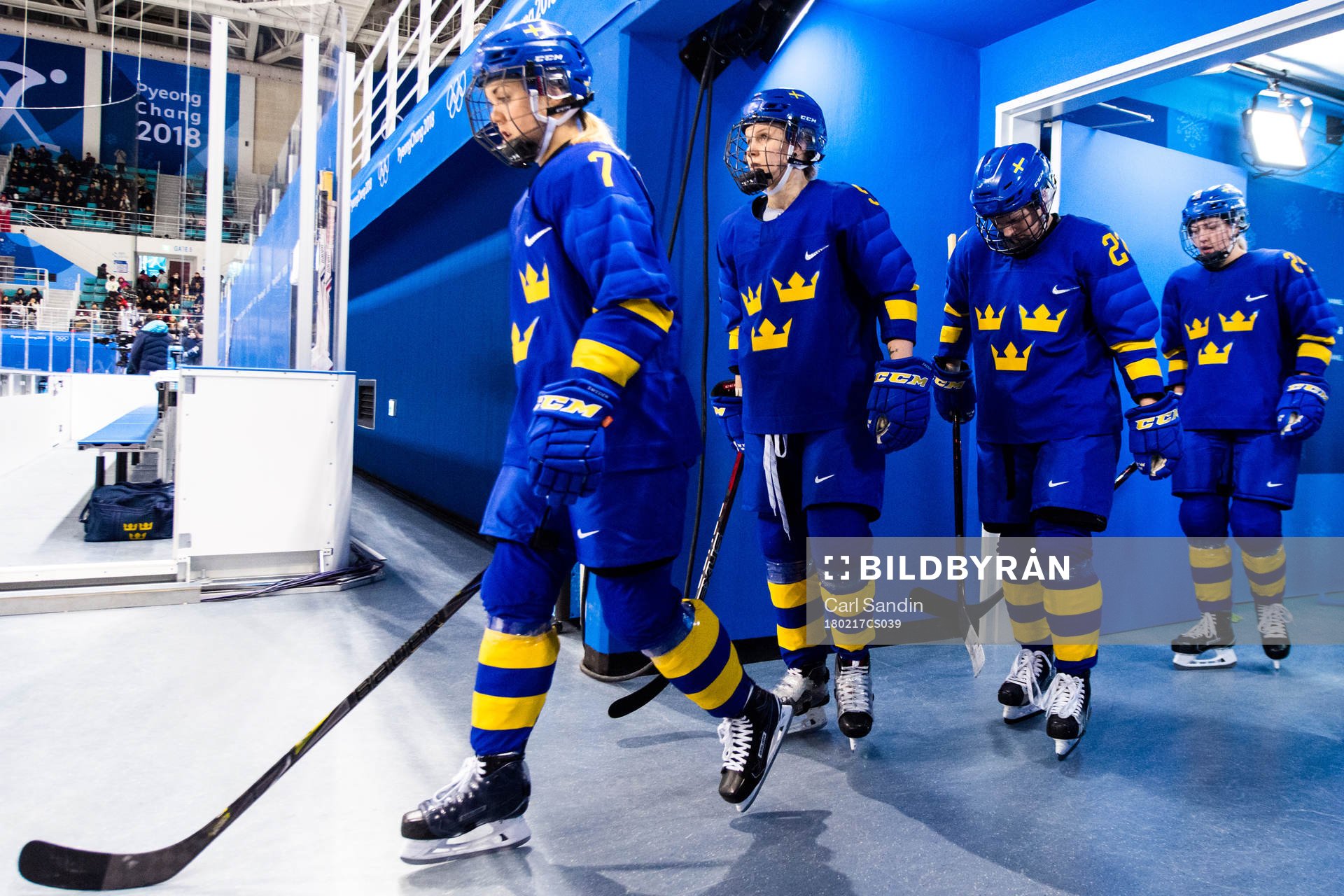 Johanna Olofsson, Johanna Fällman, Emma Nordin and Erika