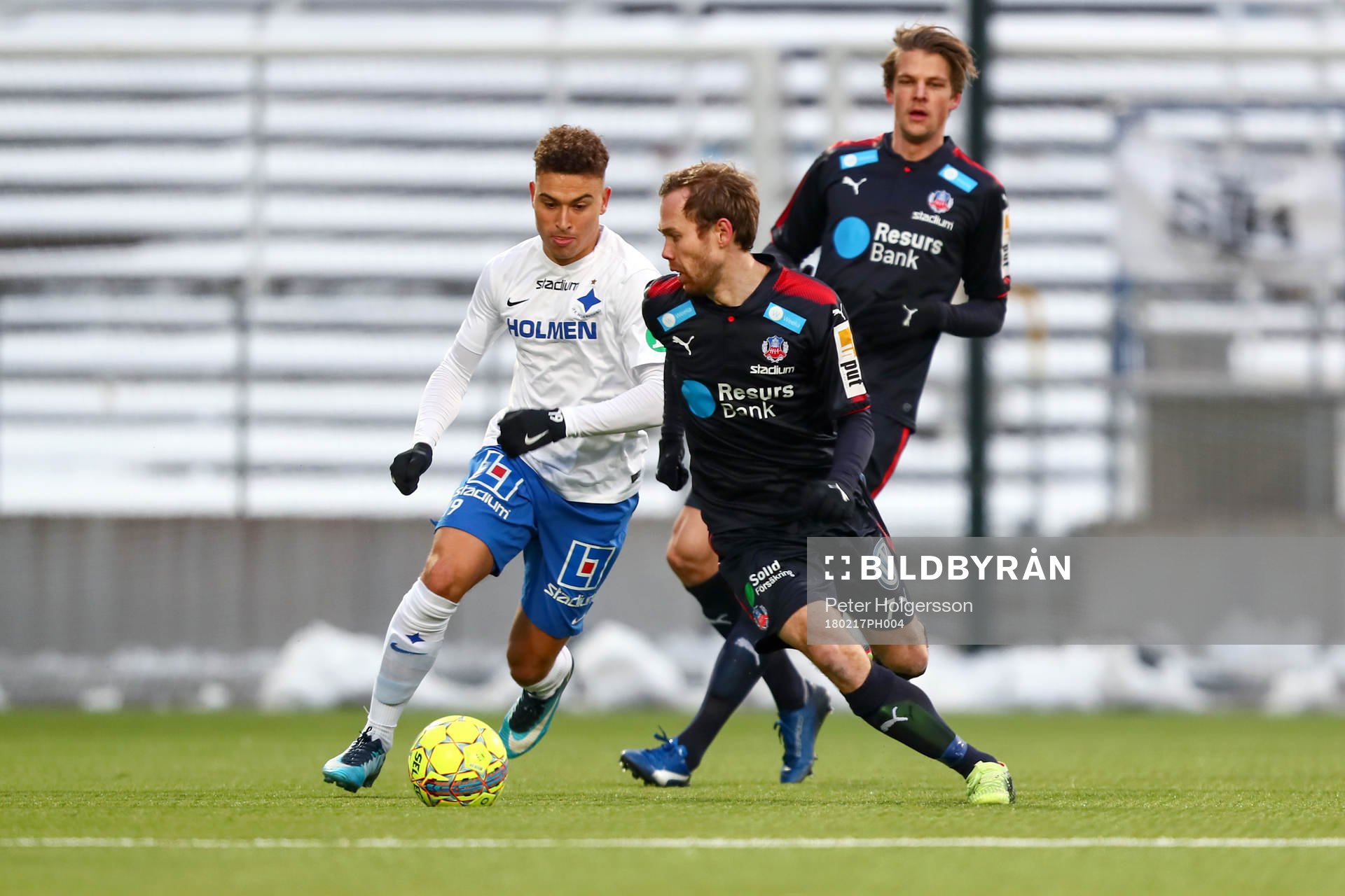 Norrköpings Jordan Larsson och Helsingborgs Anders Randrup