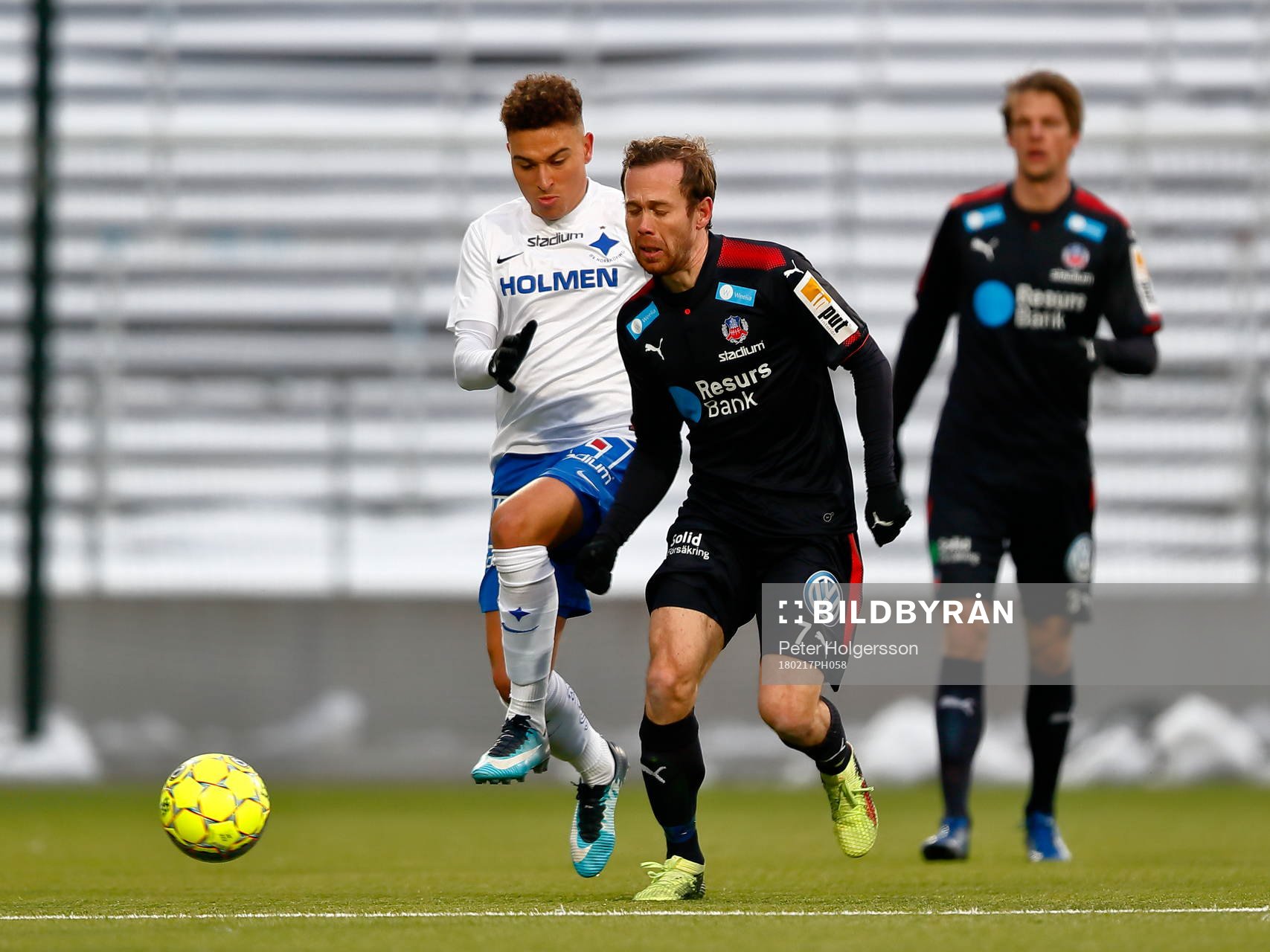 Norrköpings Jordan Larsson och Helsingborgs Anders Randrup