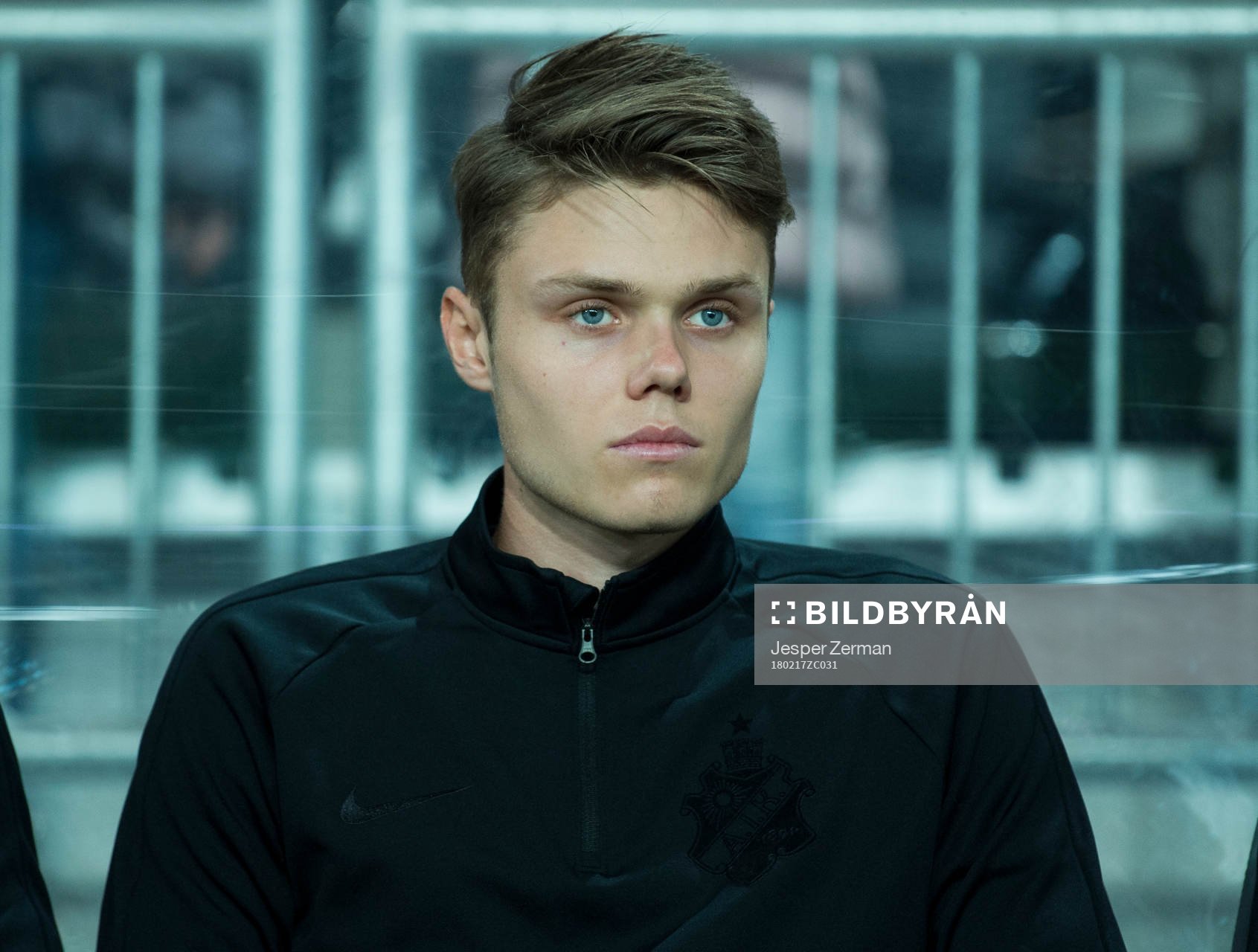 s Albin Linnér på bänken