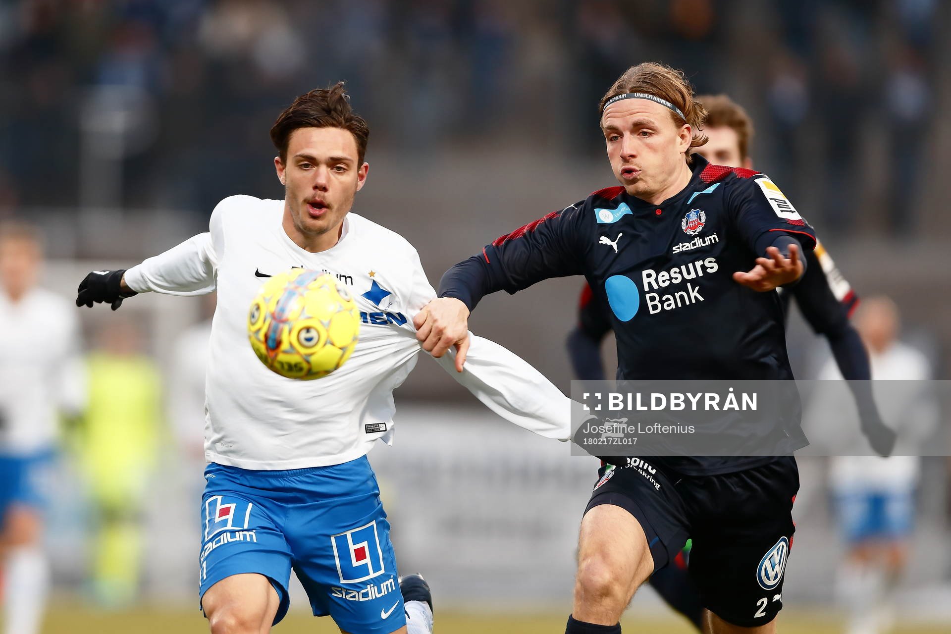 Norrköpings David Moberg Karlsson och Helsingborgs Carl