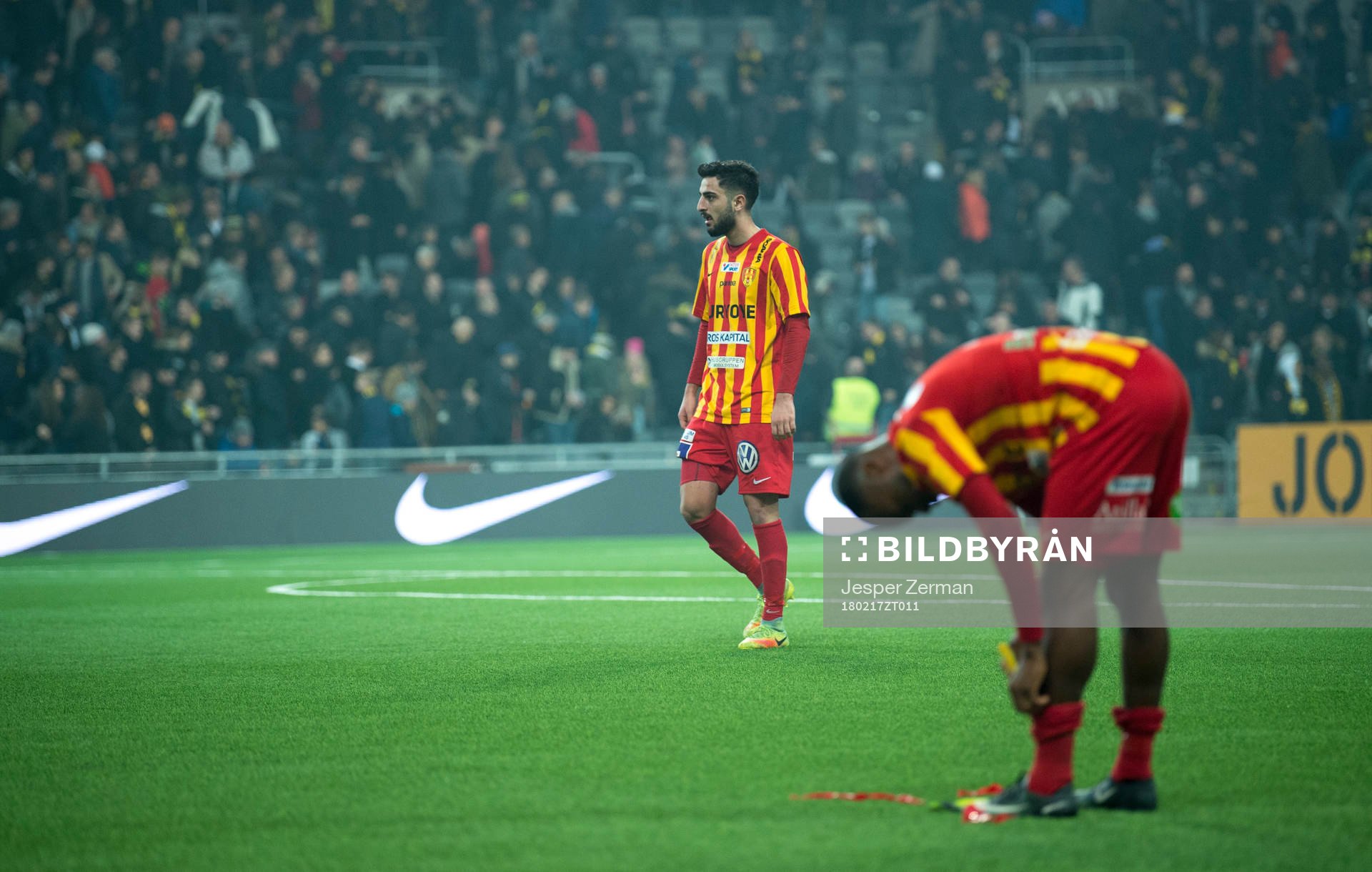 Syrianskas spelare deppar