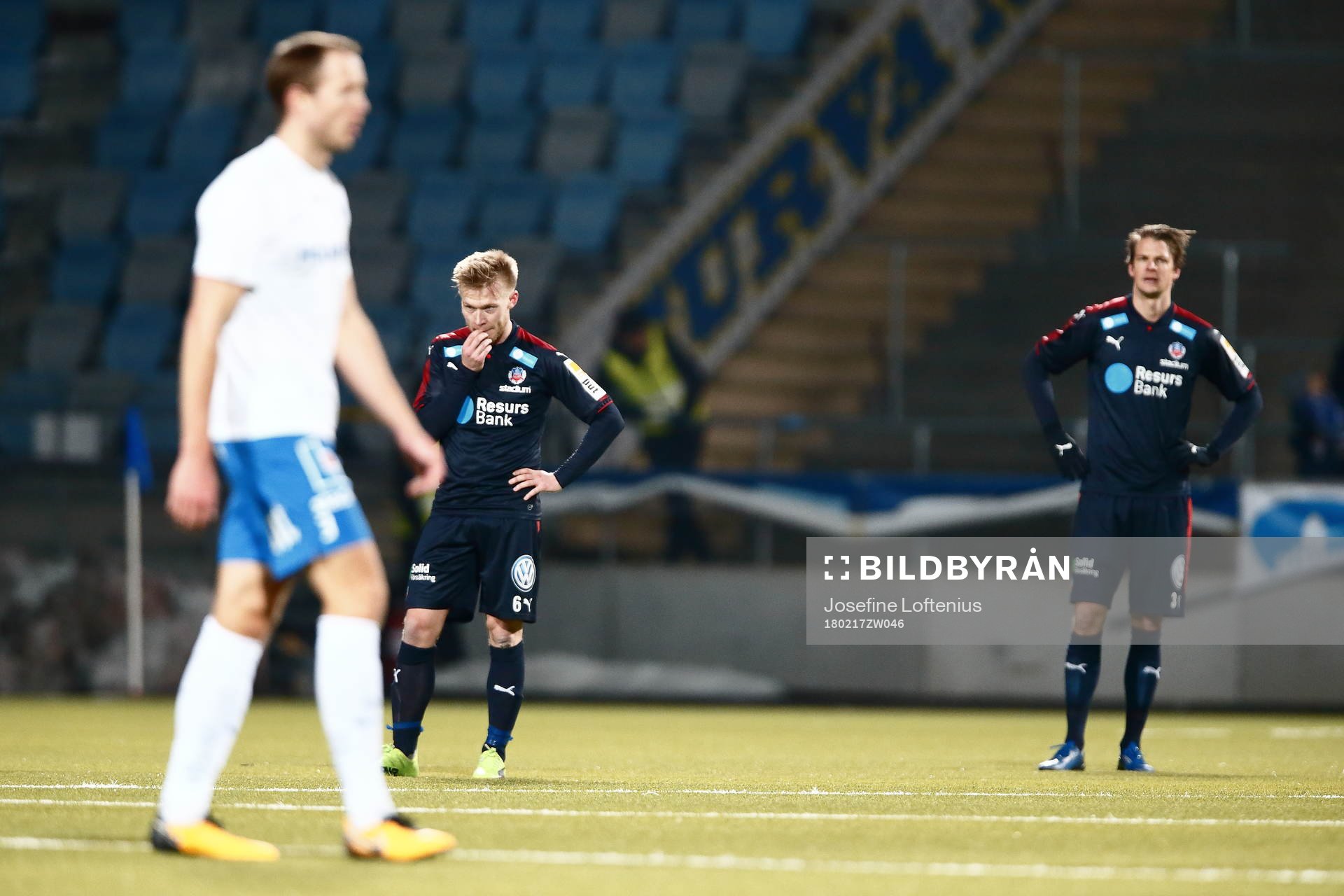 Helsingborgs Andreas Landgren deppar