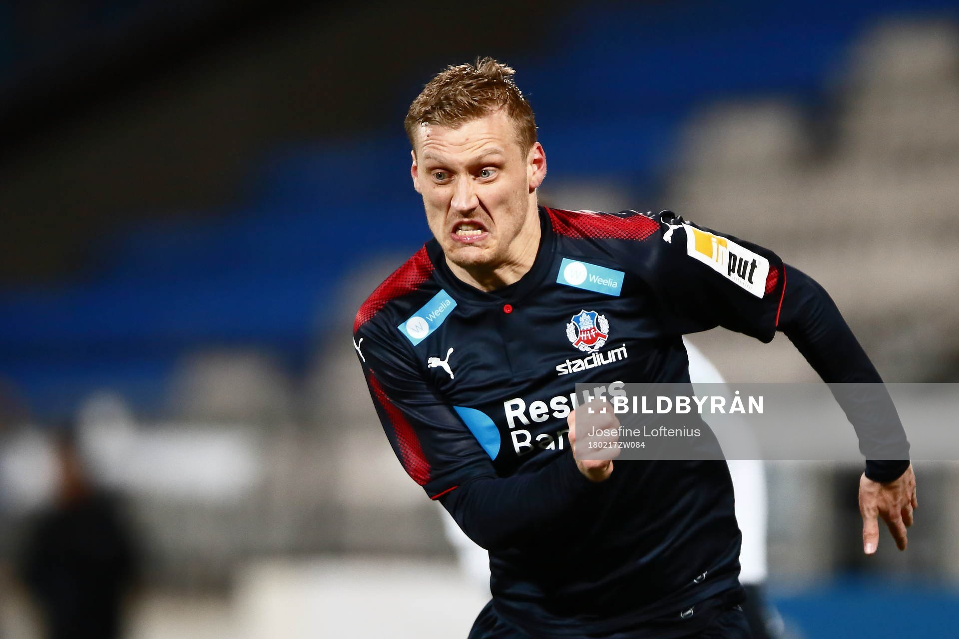 Helsingborgs Andri Rúnar Bjarnason