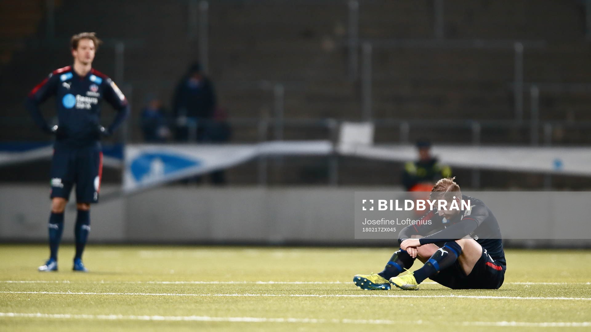 Helsingborgsspelare deppar
