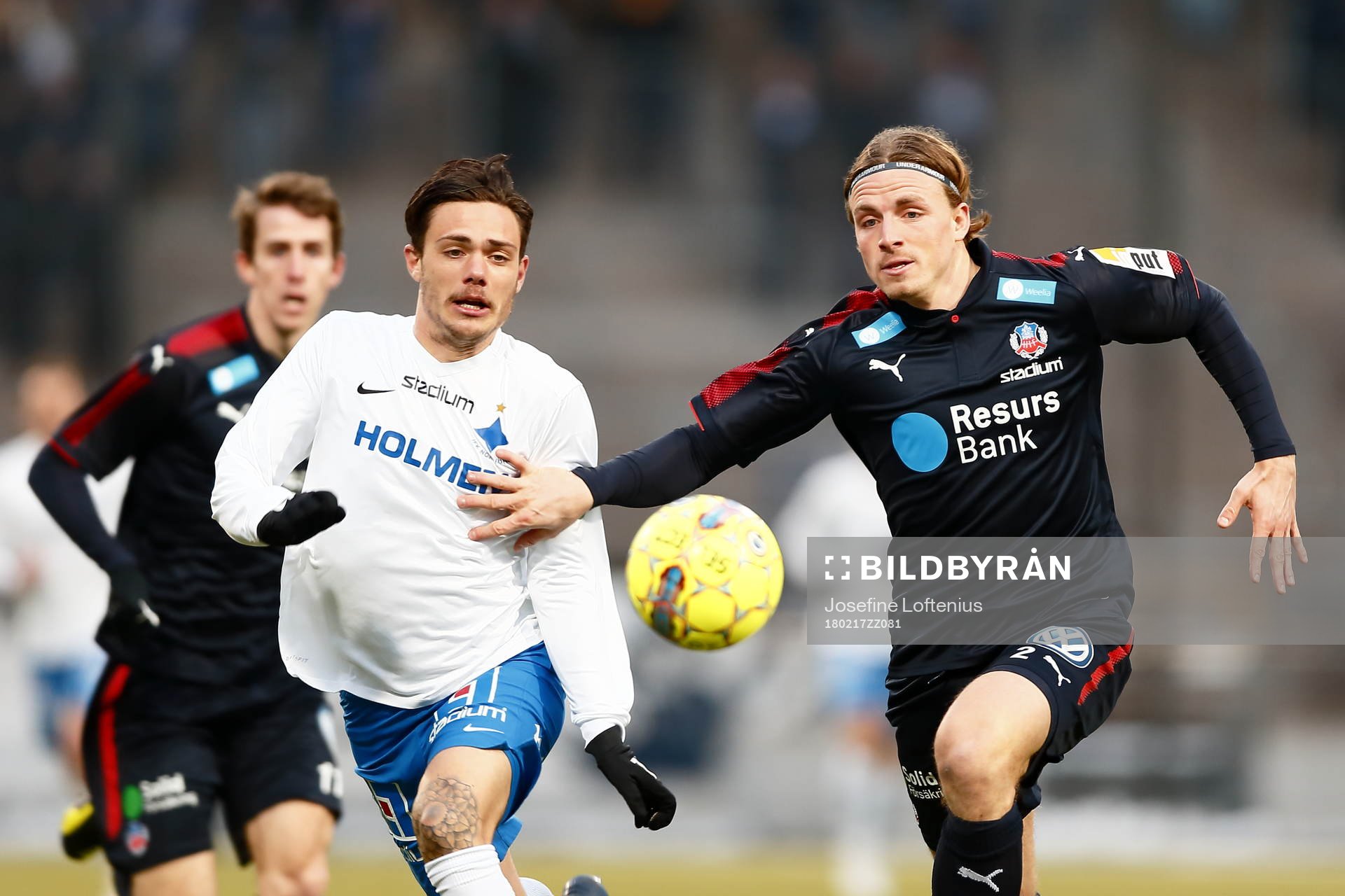 Norrköpings David Moberg Karlsson och Helsingborgs Carl
