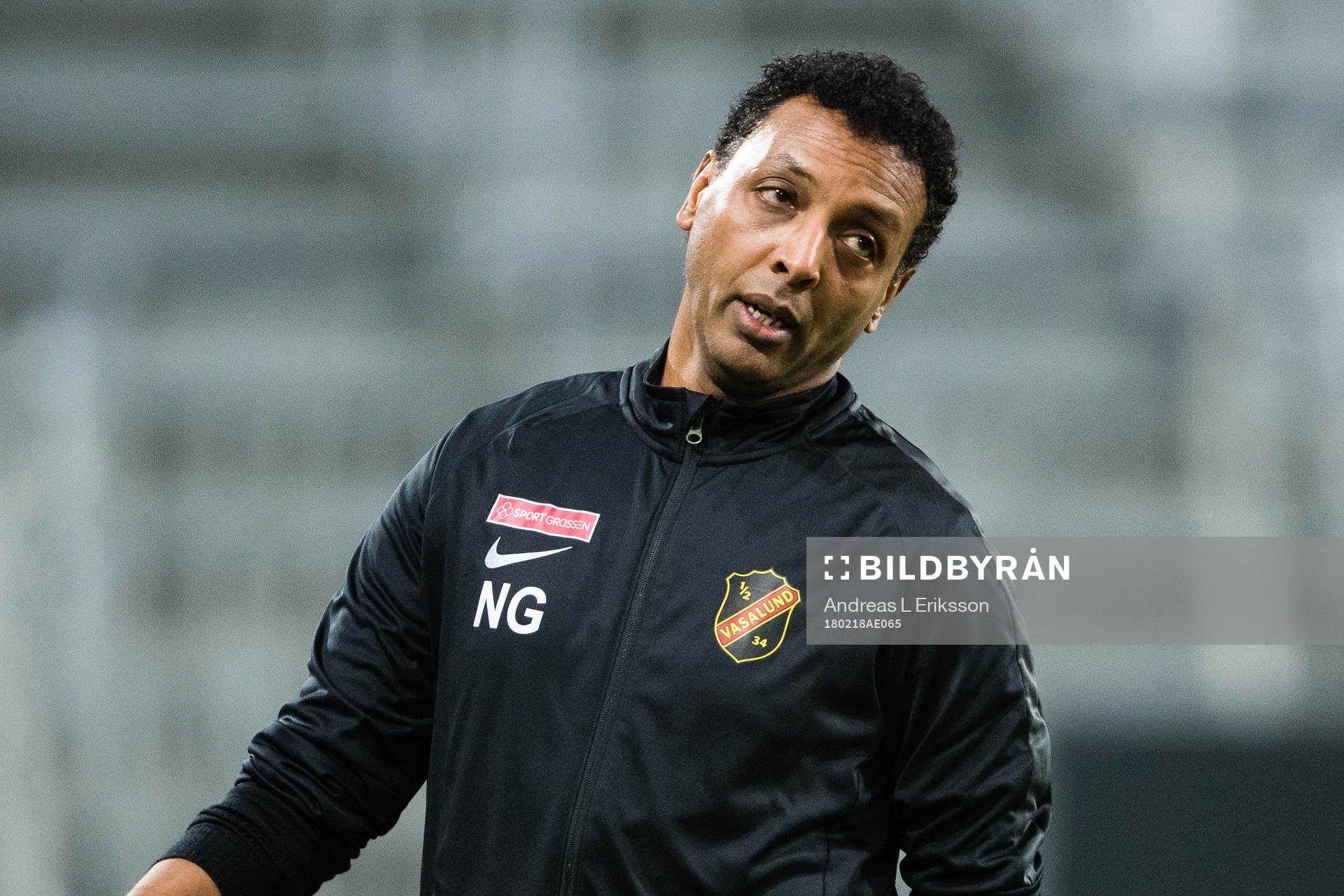 Vasalunds assisterande tränare Nahom Ghidey
