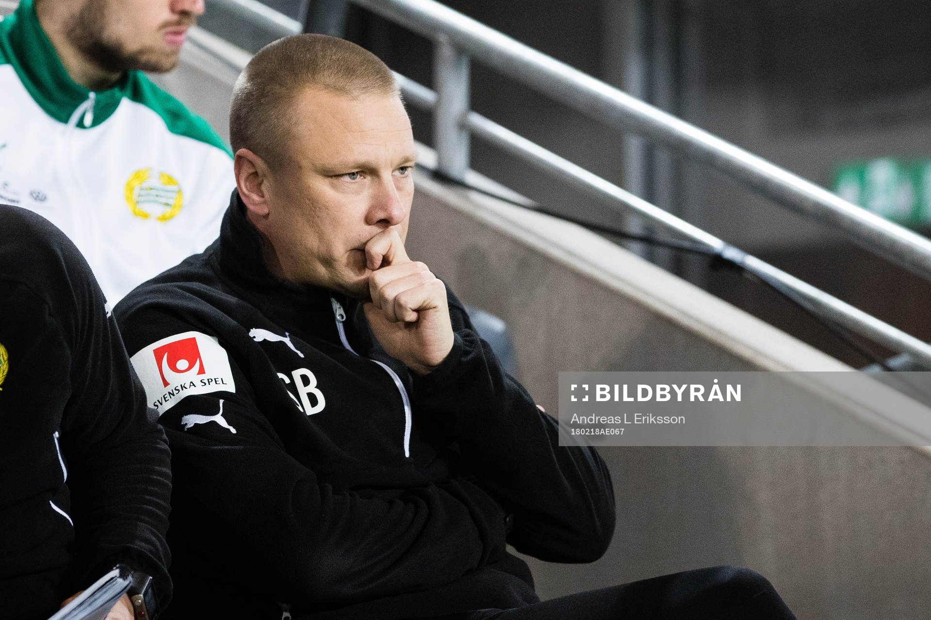 Hammarbys tränare Stefan Billborn